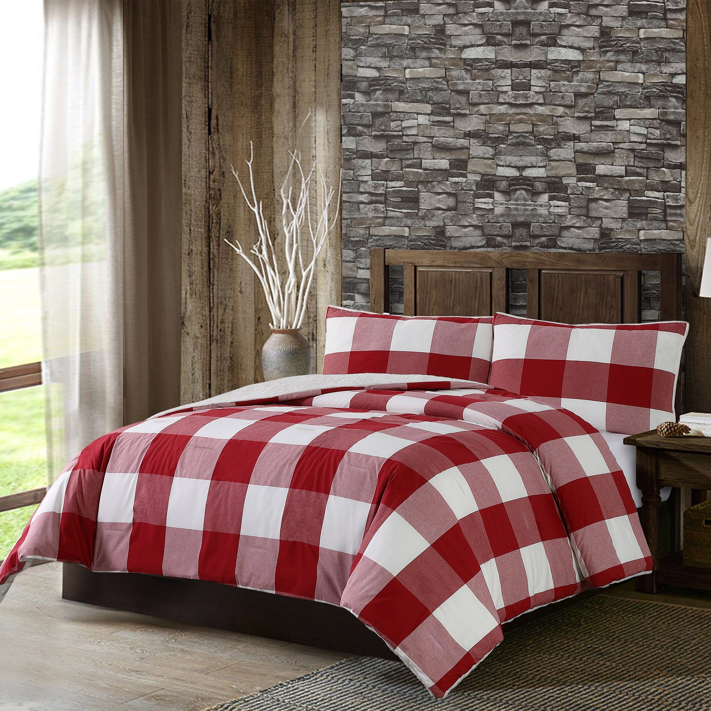 Dearfoams 3-piece Comforter Set