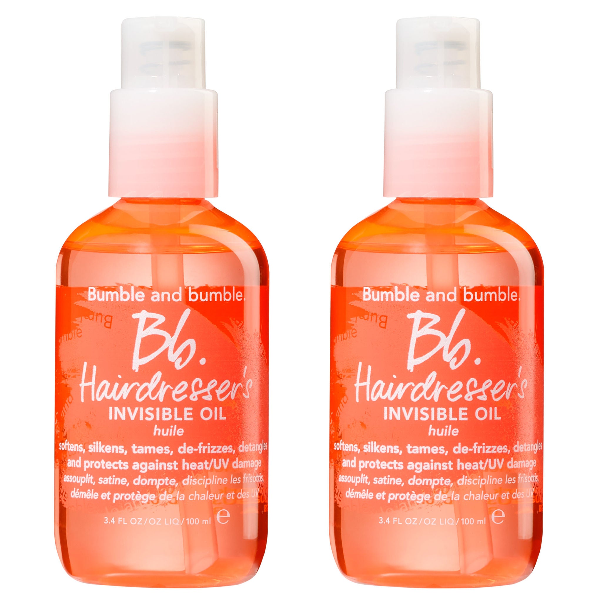 Bumble & Bumble Hairdresser's Invisible Oil, 2-pack, 3.4 fl oz each