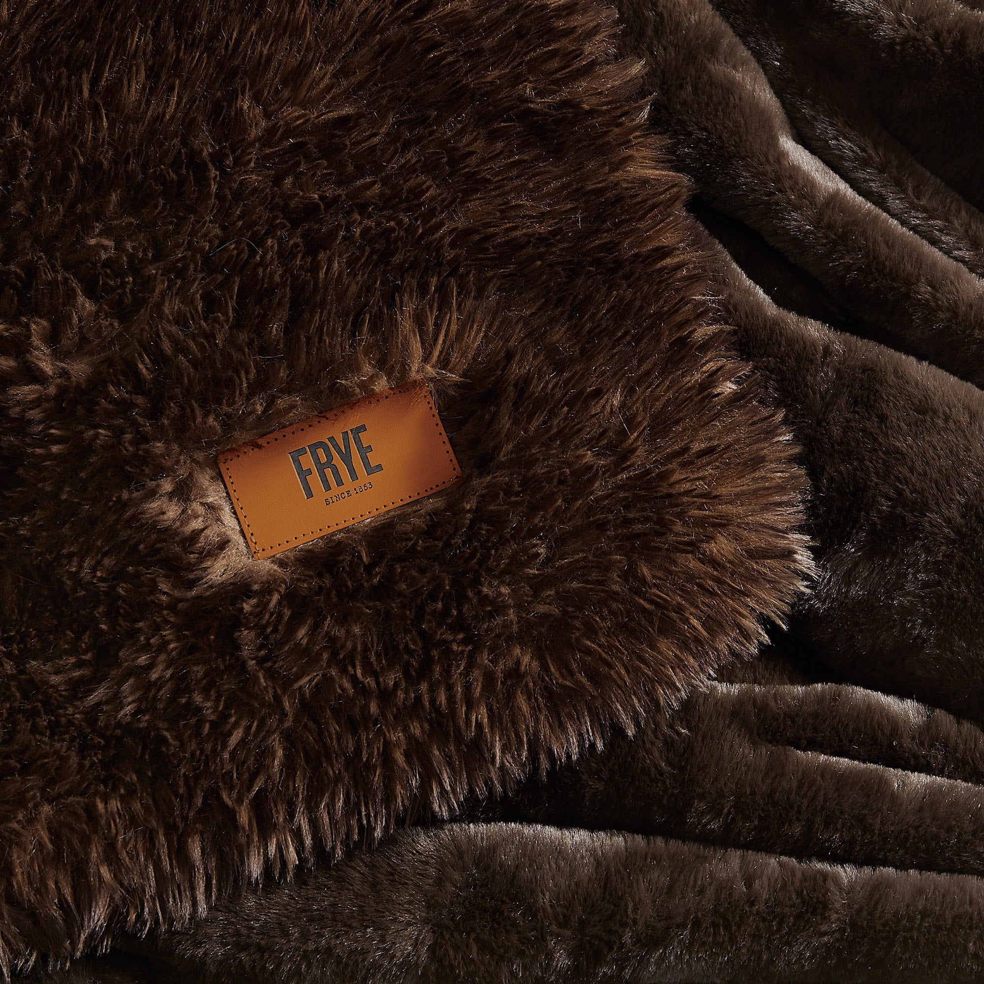 FRYE Arctic Luxe Faux Fur Throw