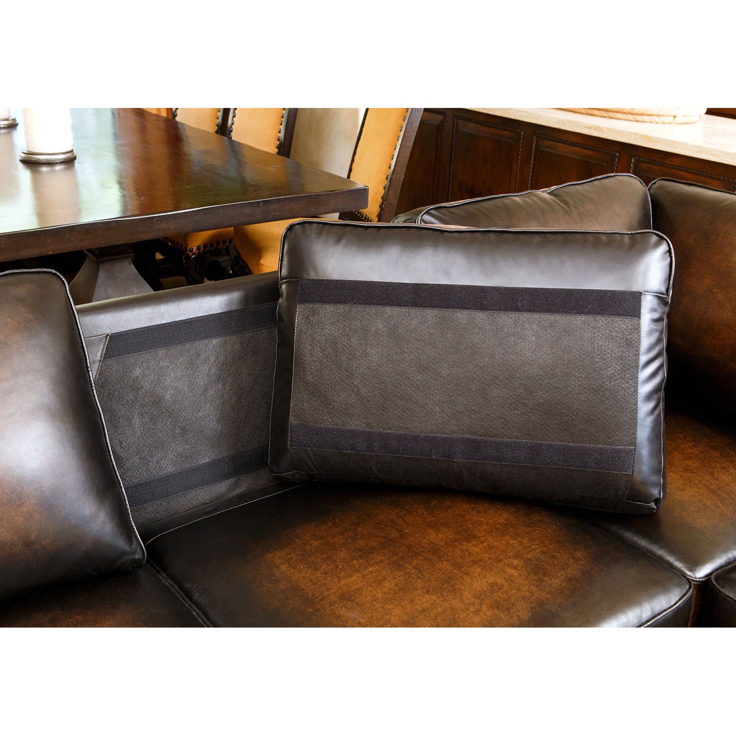 Casey Leather Sectional