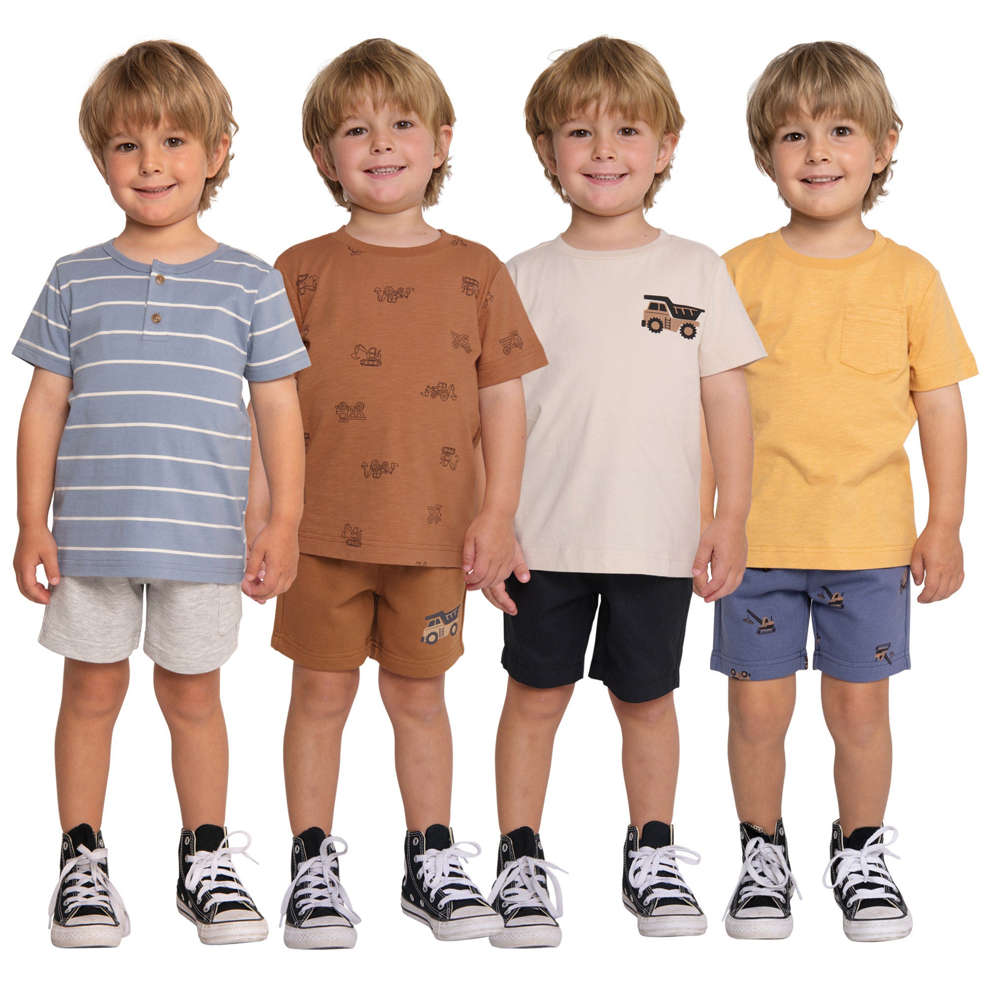 Pekkle Kids' 4-pack Tee