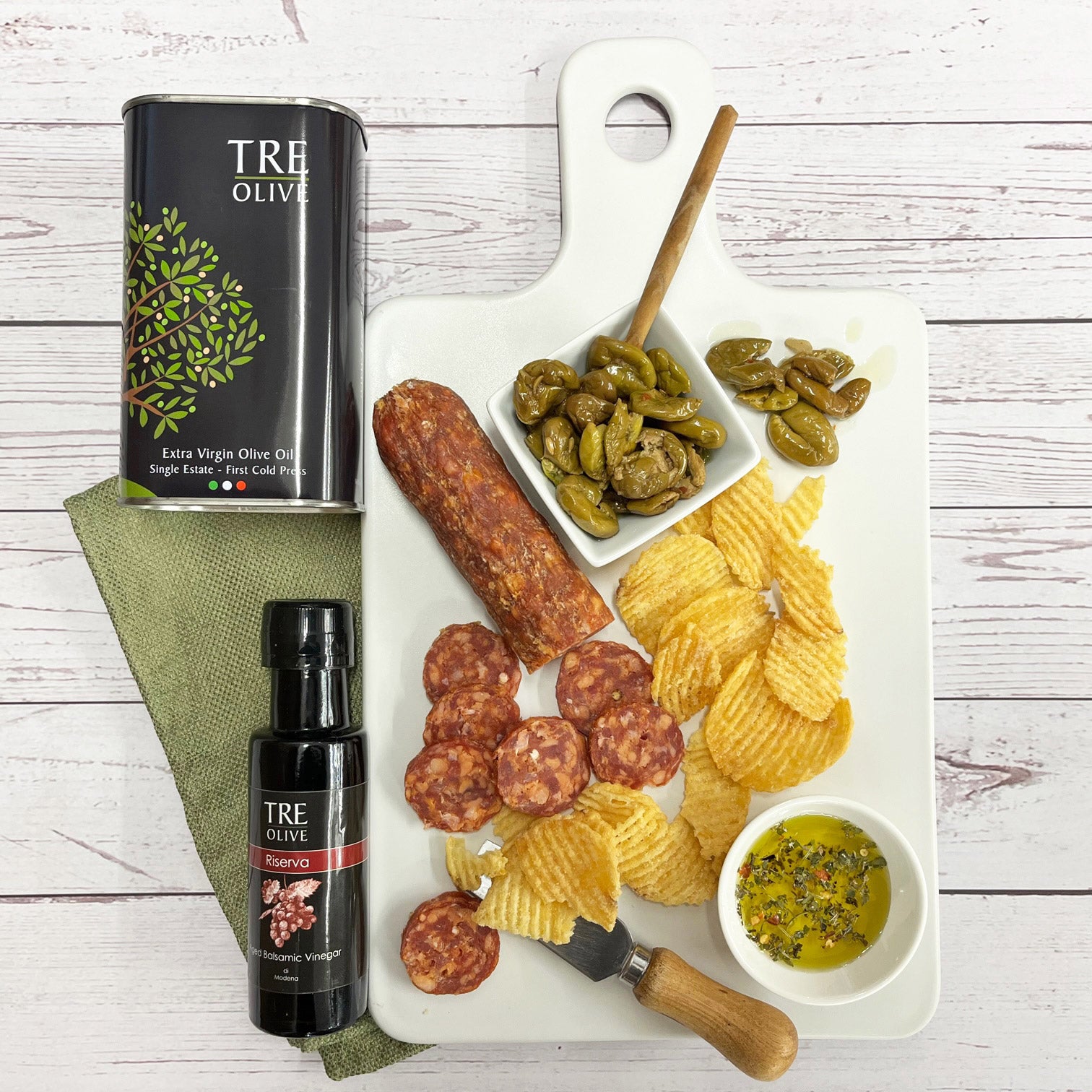TRE Olive Merenda Gift Box