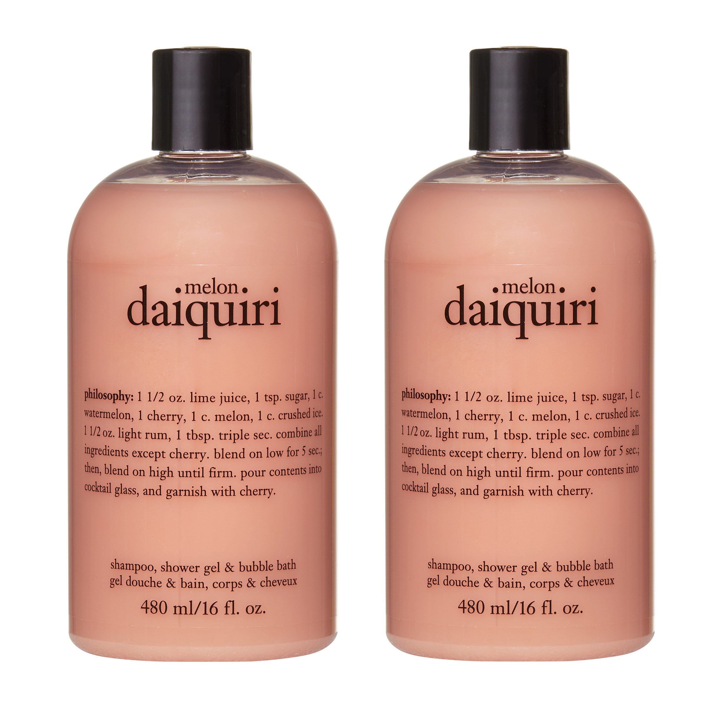 philosophy Shampoo, Shower Gel & Bubble Bath 16 fl oz, 2-pack