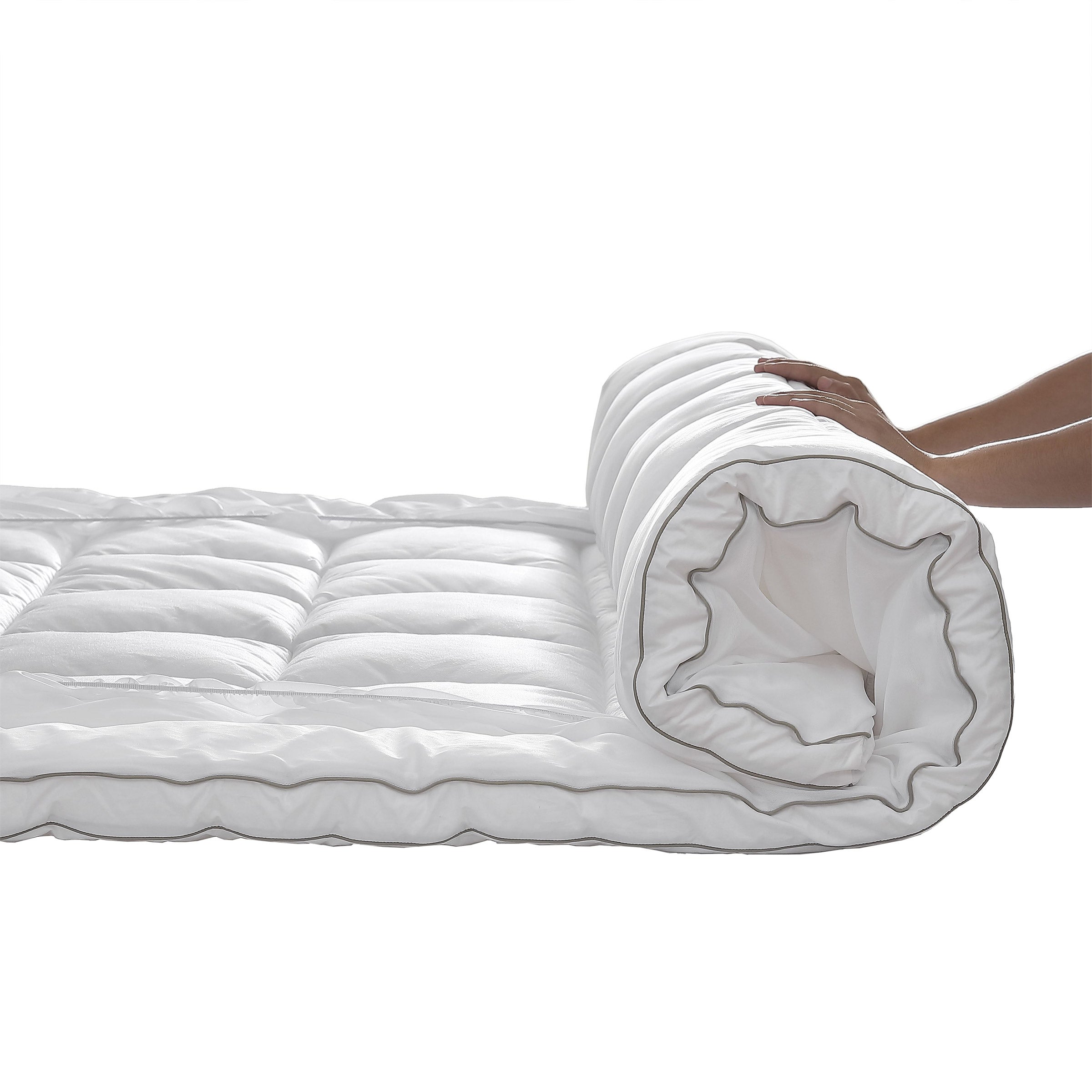 Hotel Grand Polyester Filled 2” Mattress Topper