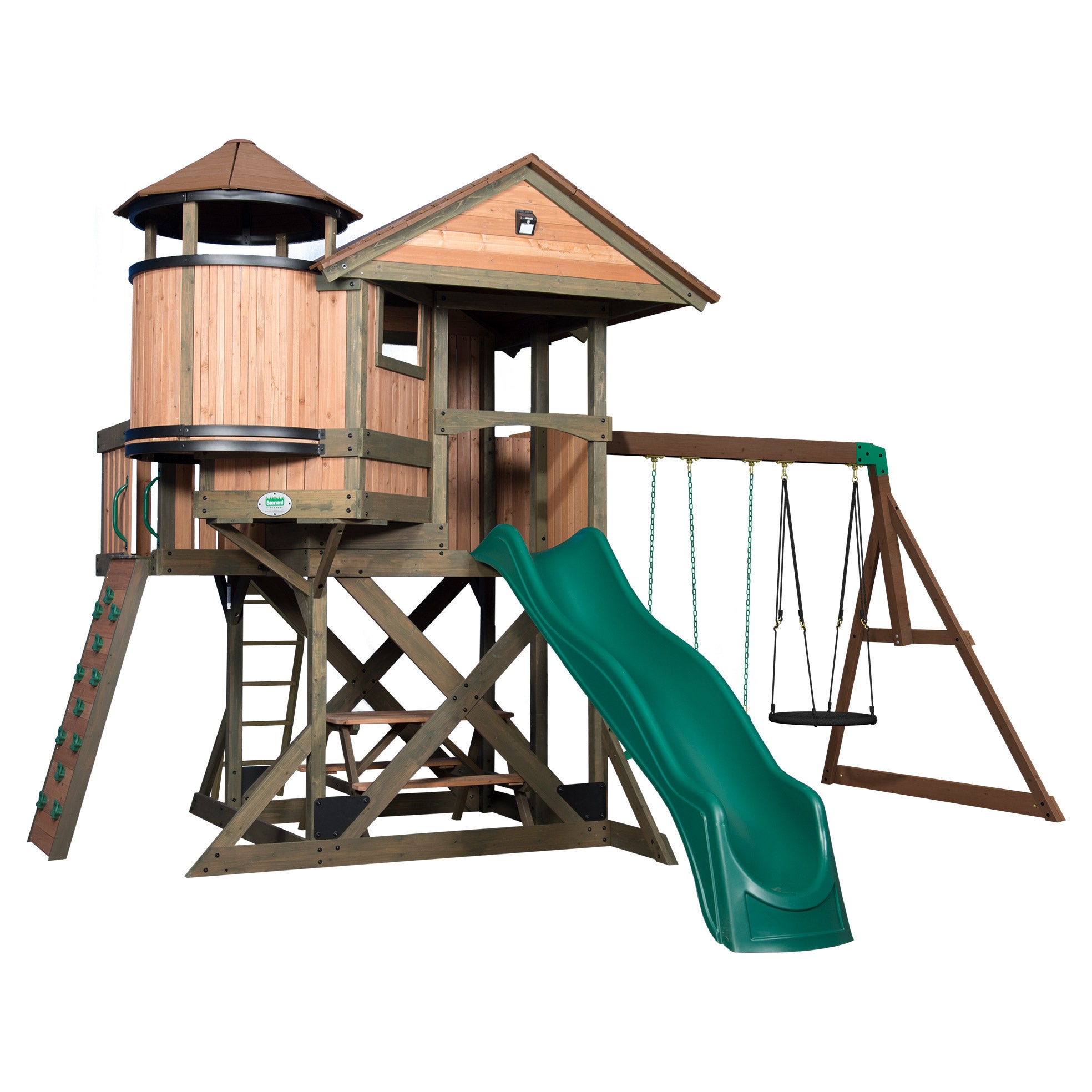 Backyard Discovery Eagle's Nest Elite Playset- Do It Yourself