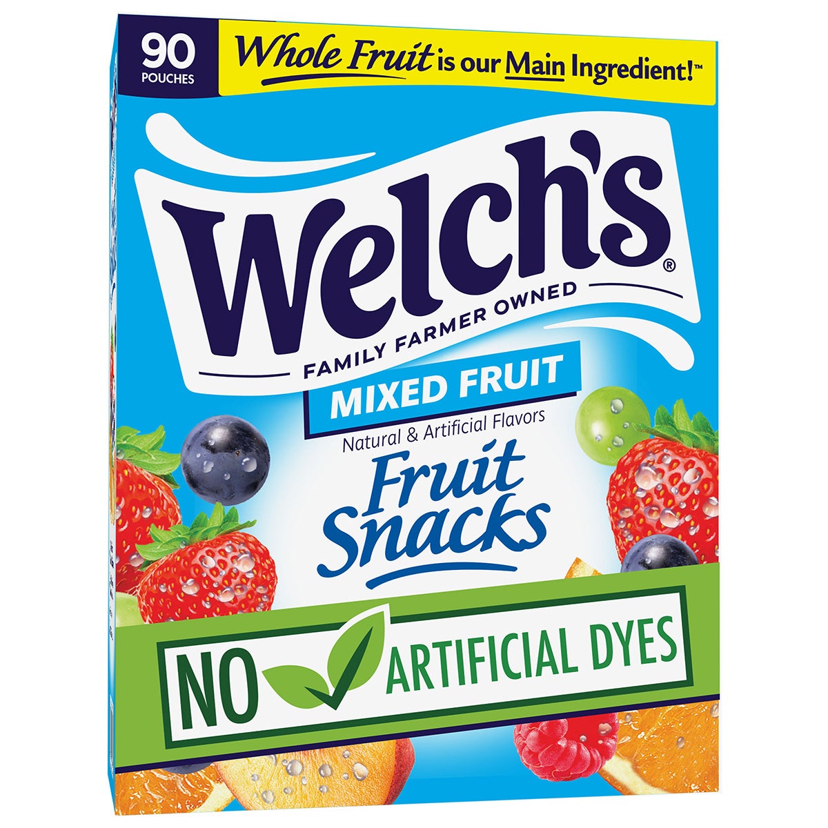 Welch's Fruit Snacks, .8 oz, 90-count