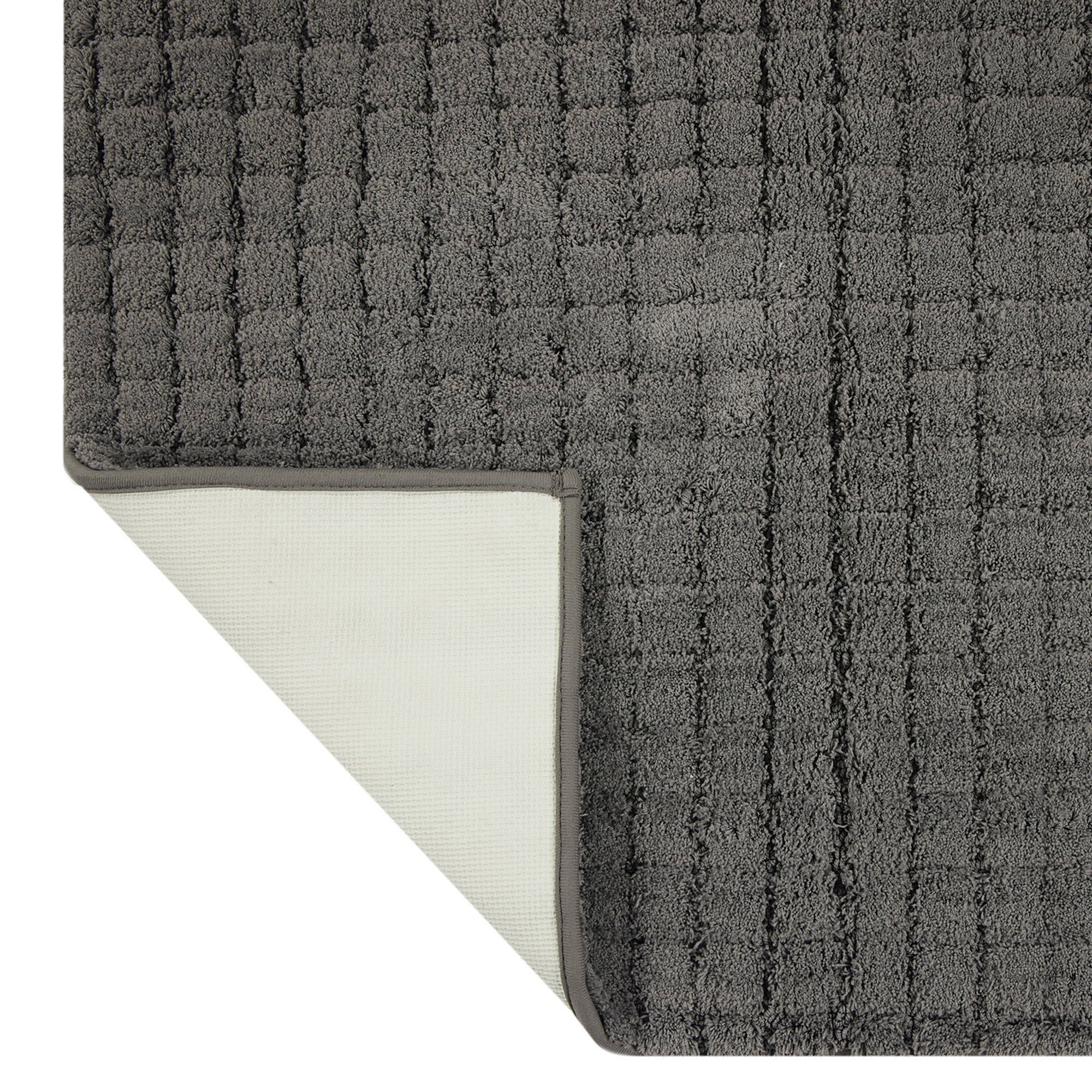 Mineral Spring Soft Grid Bath Rug
