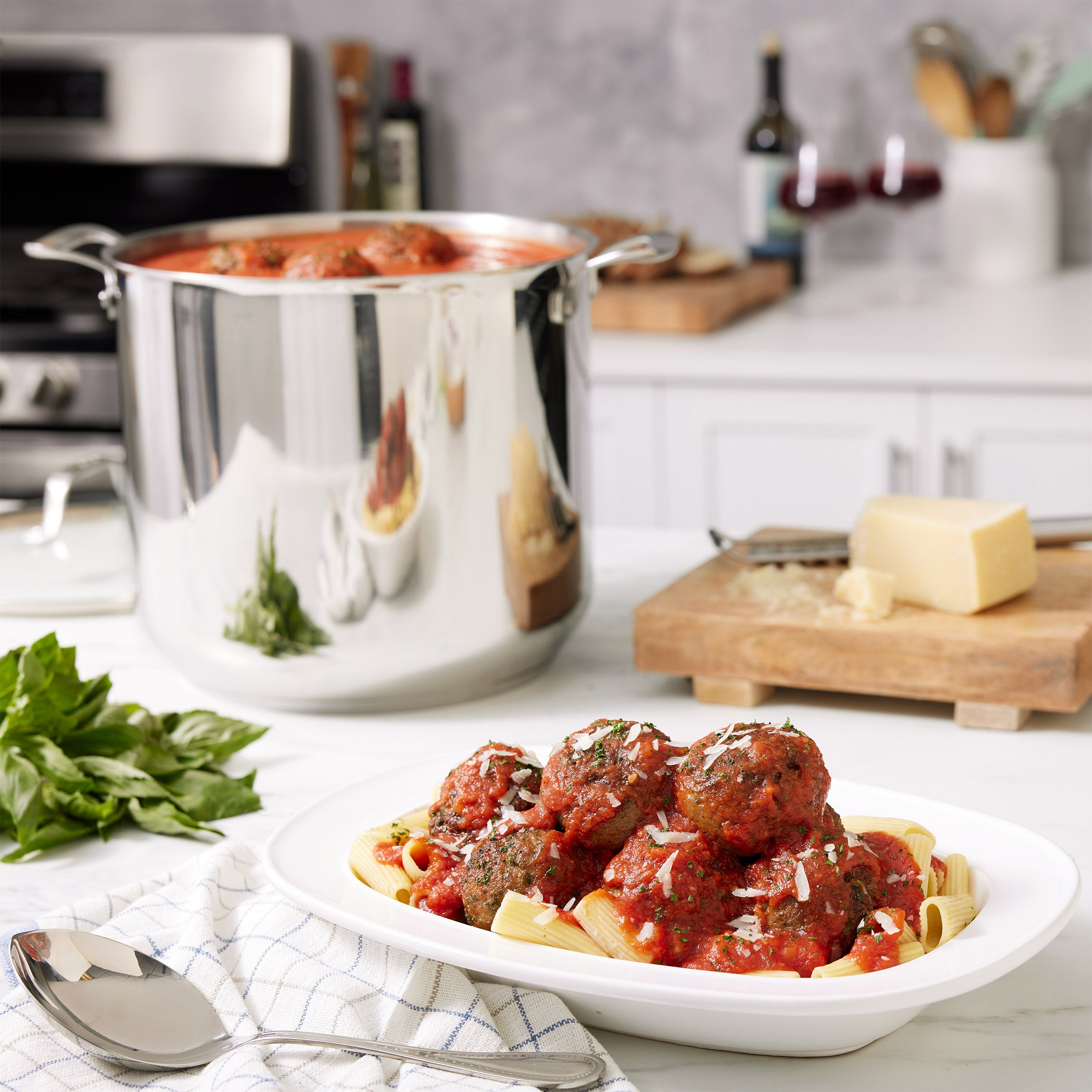 T-fal 16-Quart Stainless Steel Stock Pot
