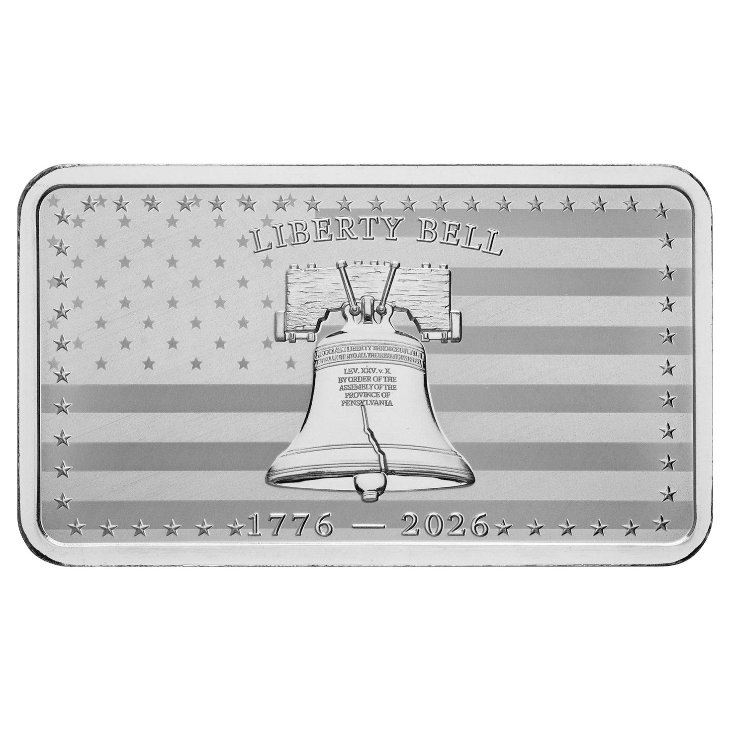 10 oz Silver Bar Liberty Bell