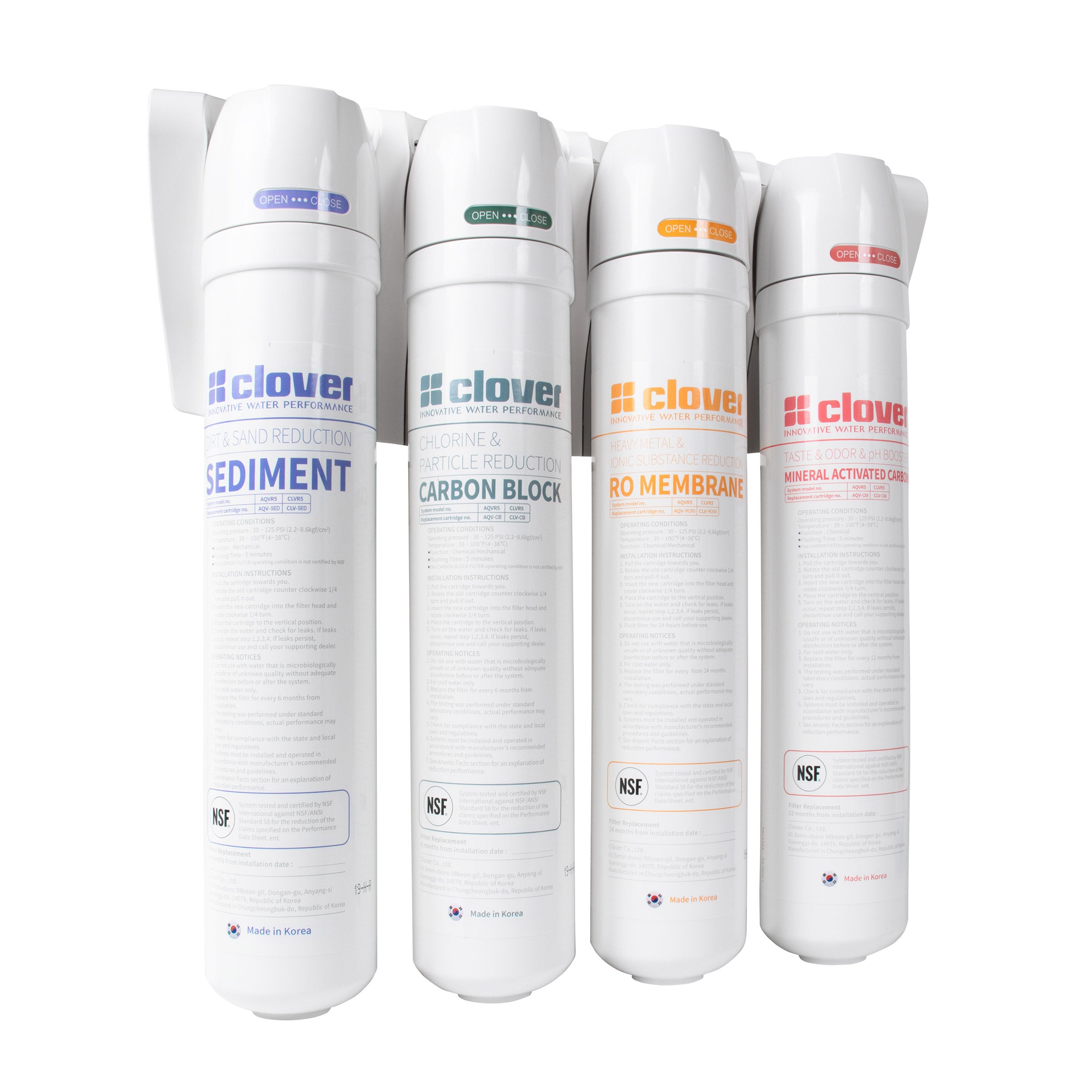 Aquverse AQVR5 4-pack Filter Replacement