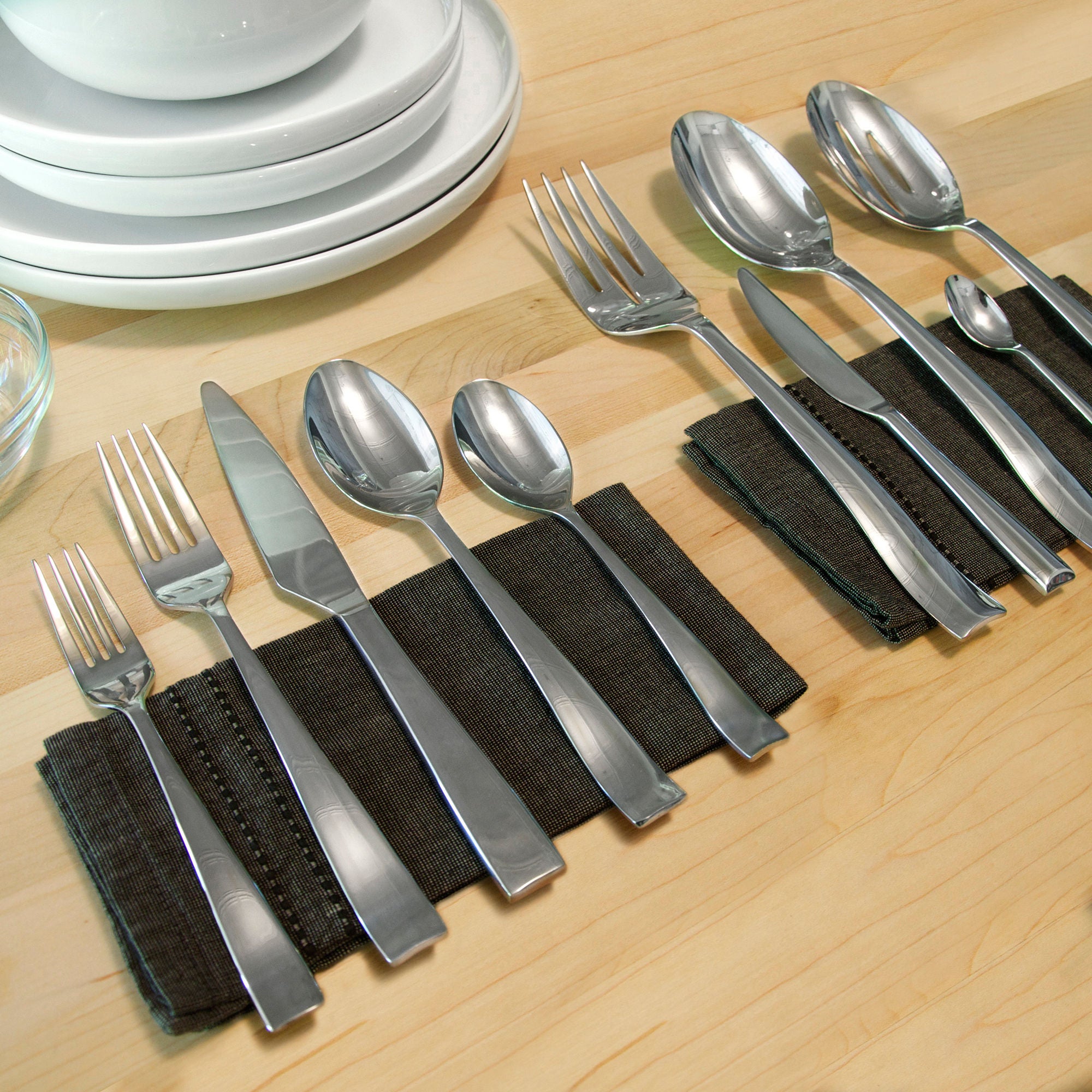 Gourmet Settings Soprano 45-piece Flatware Set