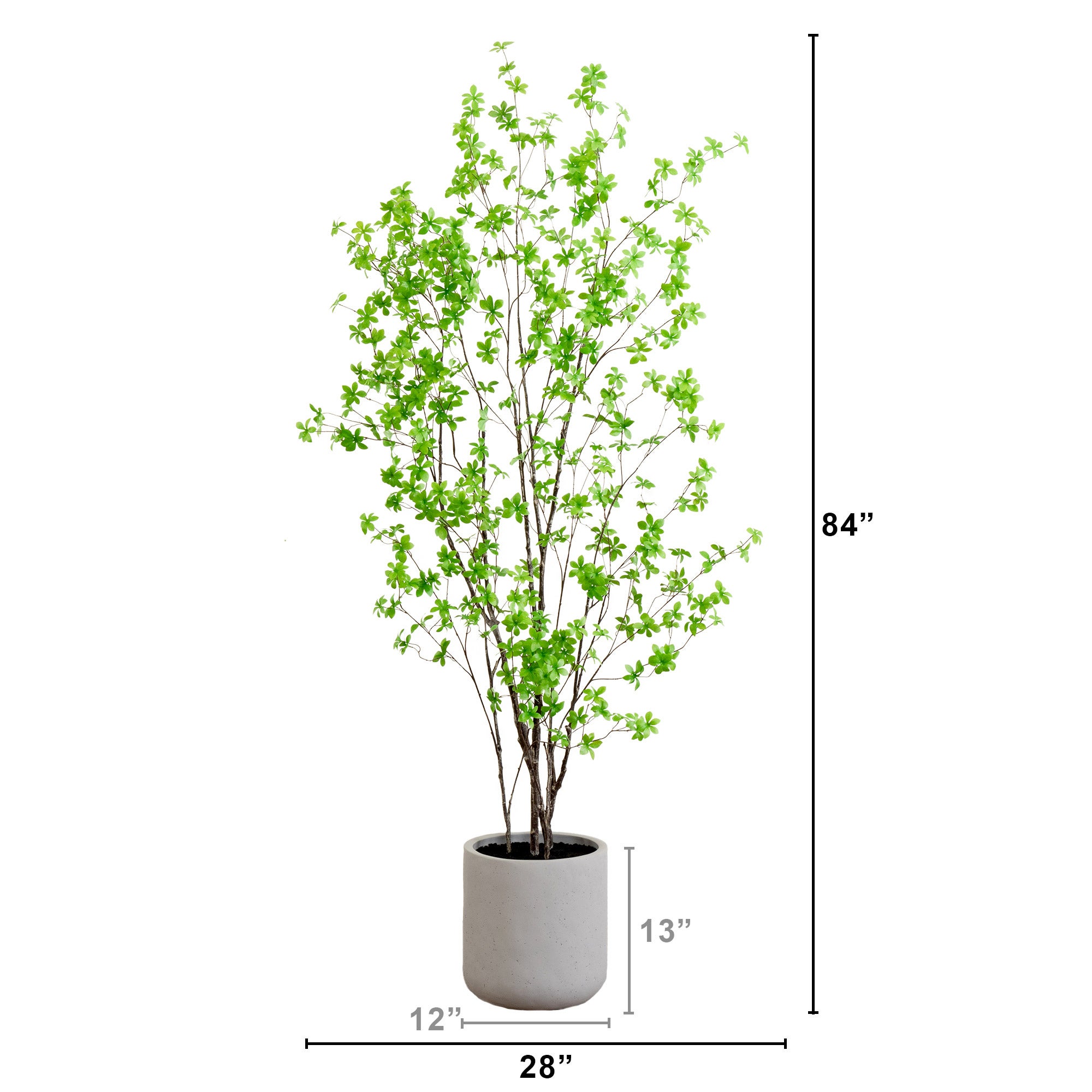 Faux 7’ Enkianthus Tree