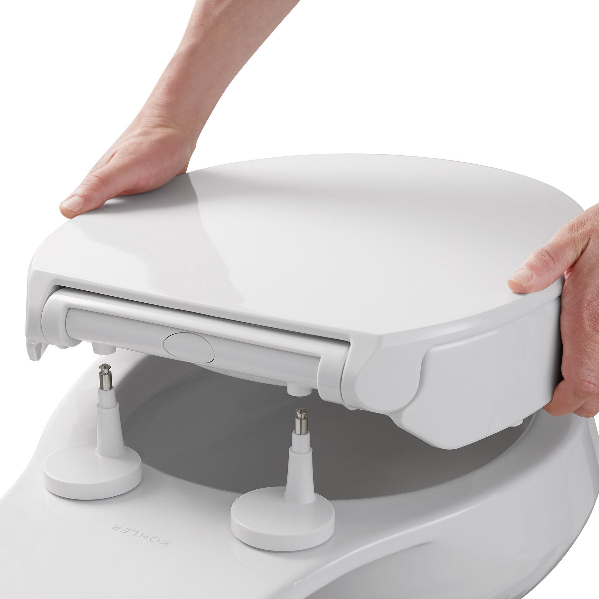 Kohler Border Elevated Quiet-close Toilet Seat
