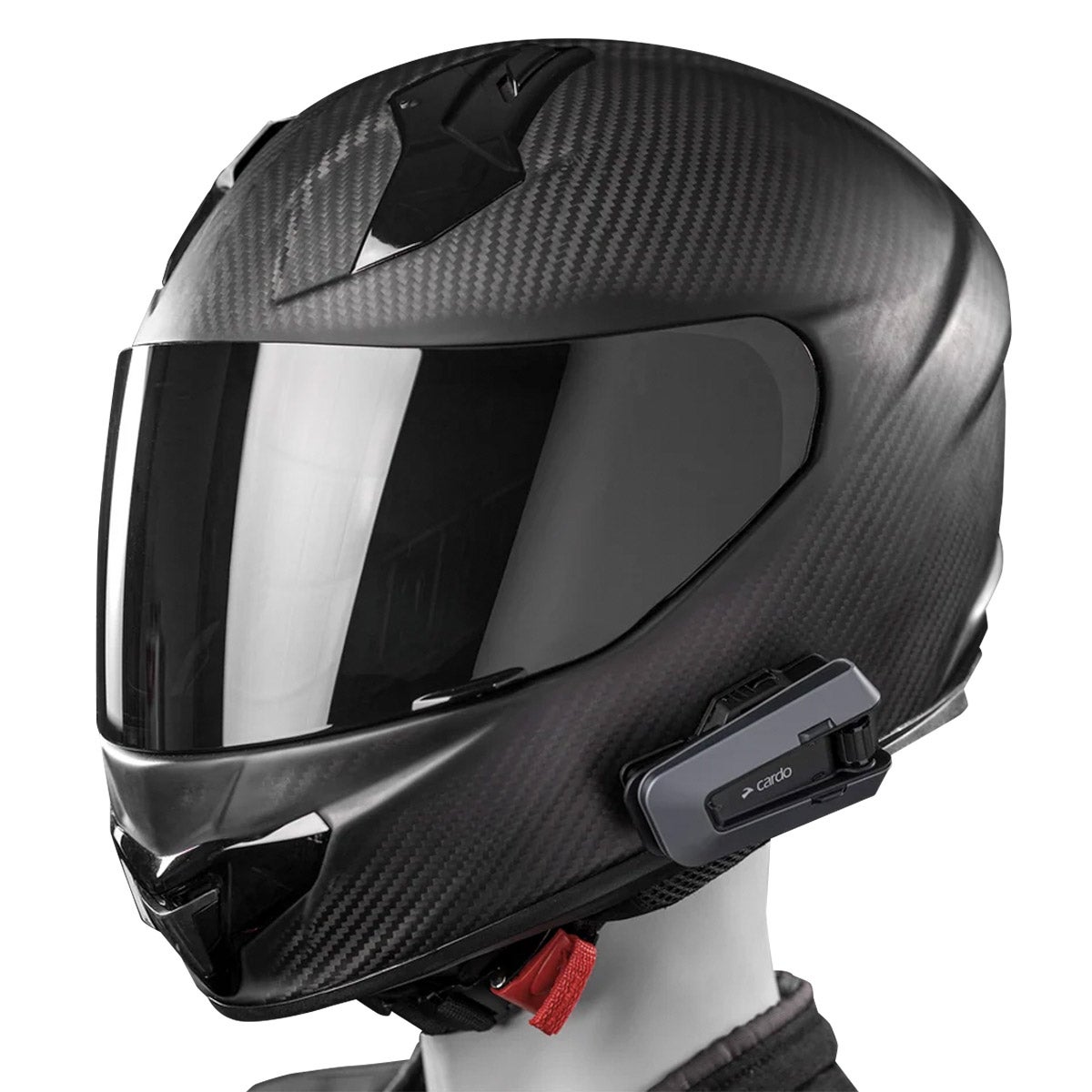 Cardo PACKTALK EDGE Motorcycle Comm System + 2nd Helmet Kit Bundle