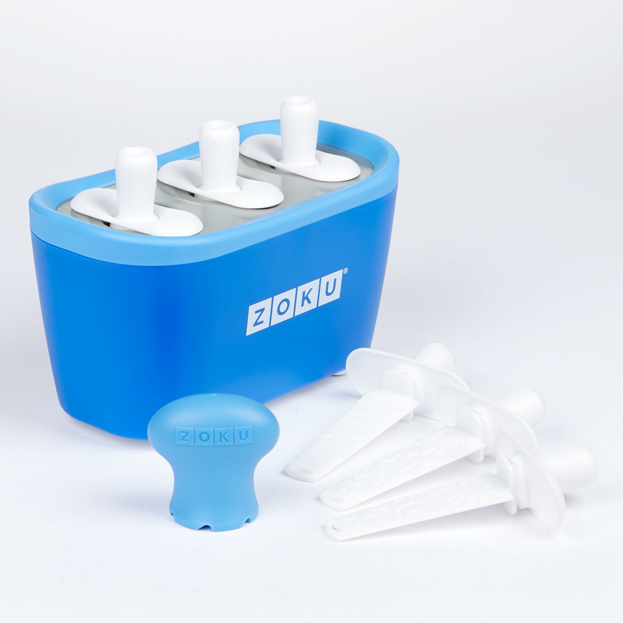 Zoku Quick Triple Popsicle Maker - Assorted Colors Available