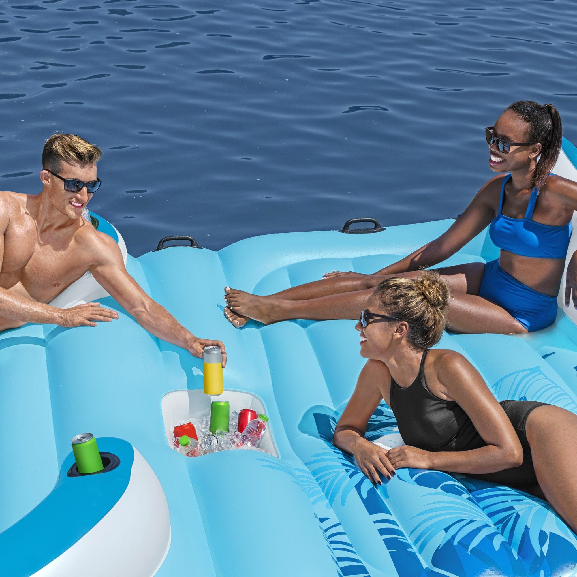 Tobin Sports Lake Day 6-person Inflatable Party Island