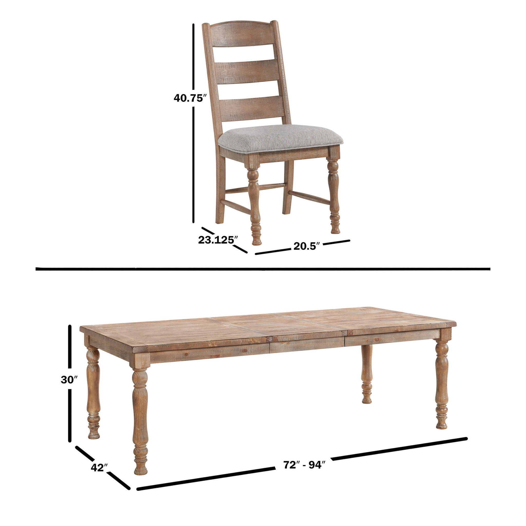 Jordan Dining Table Collection