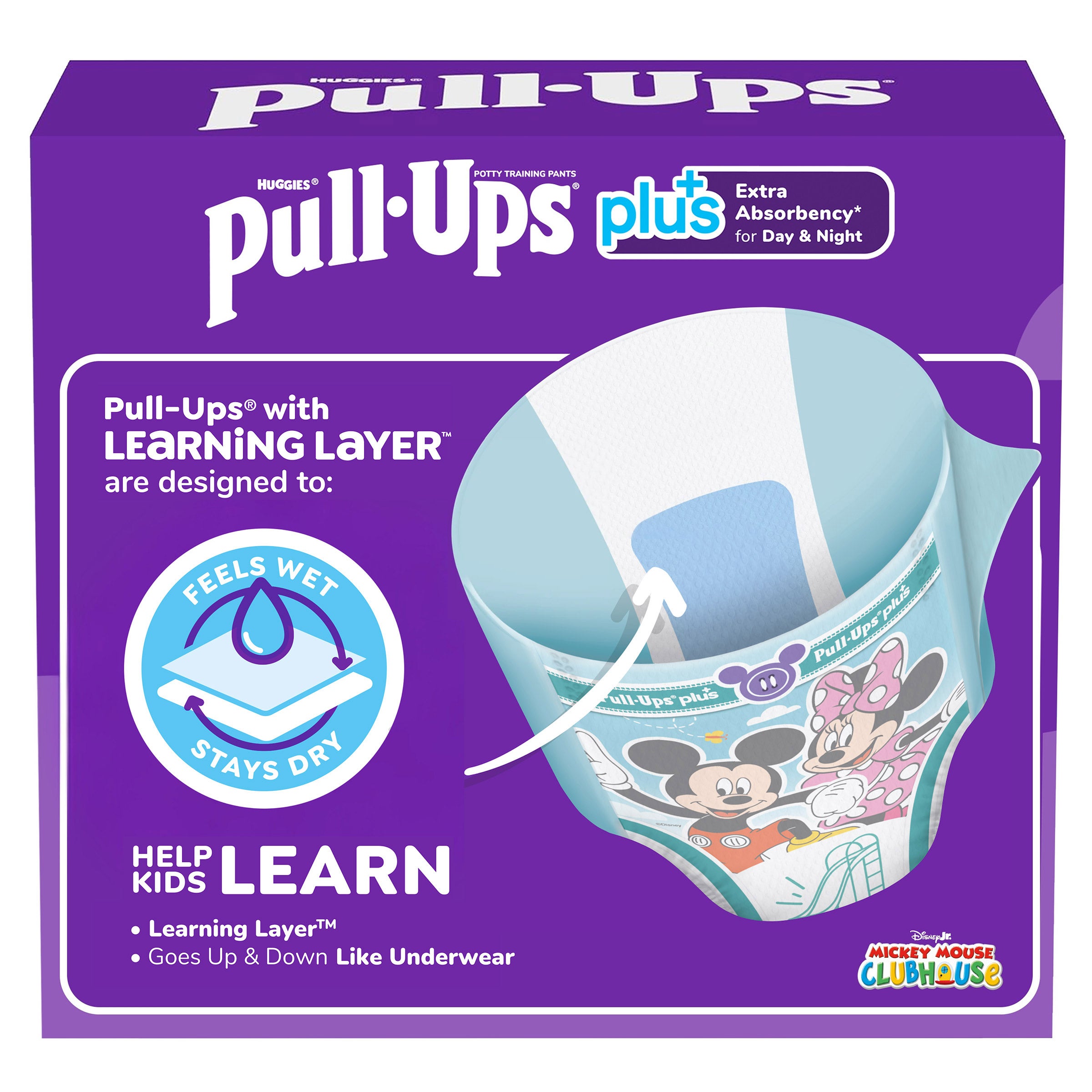 Huggies Pull-Ups Plus Training Pants Unisex