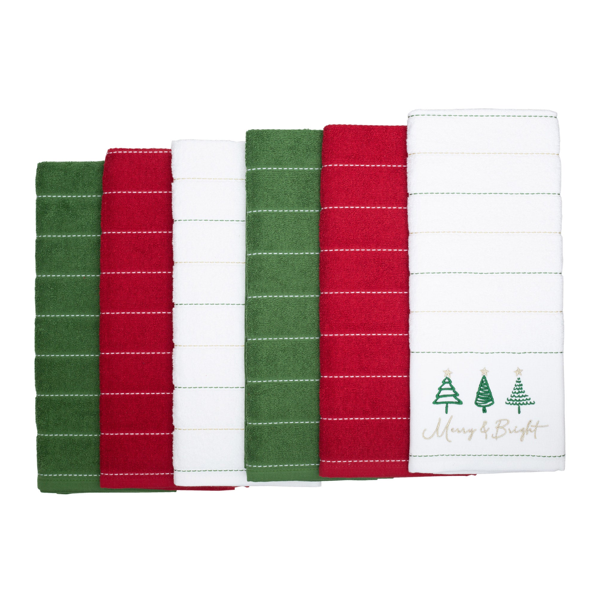 6-Piece Holiday Kitchen Towels