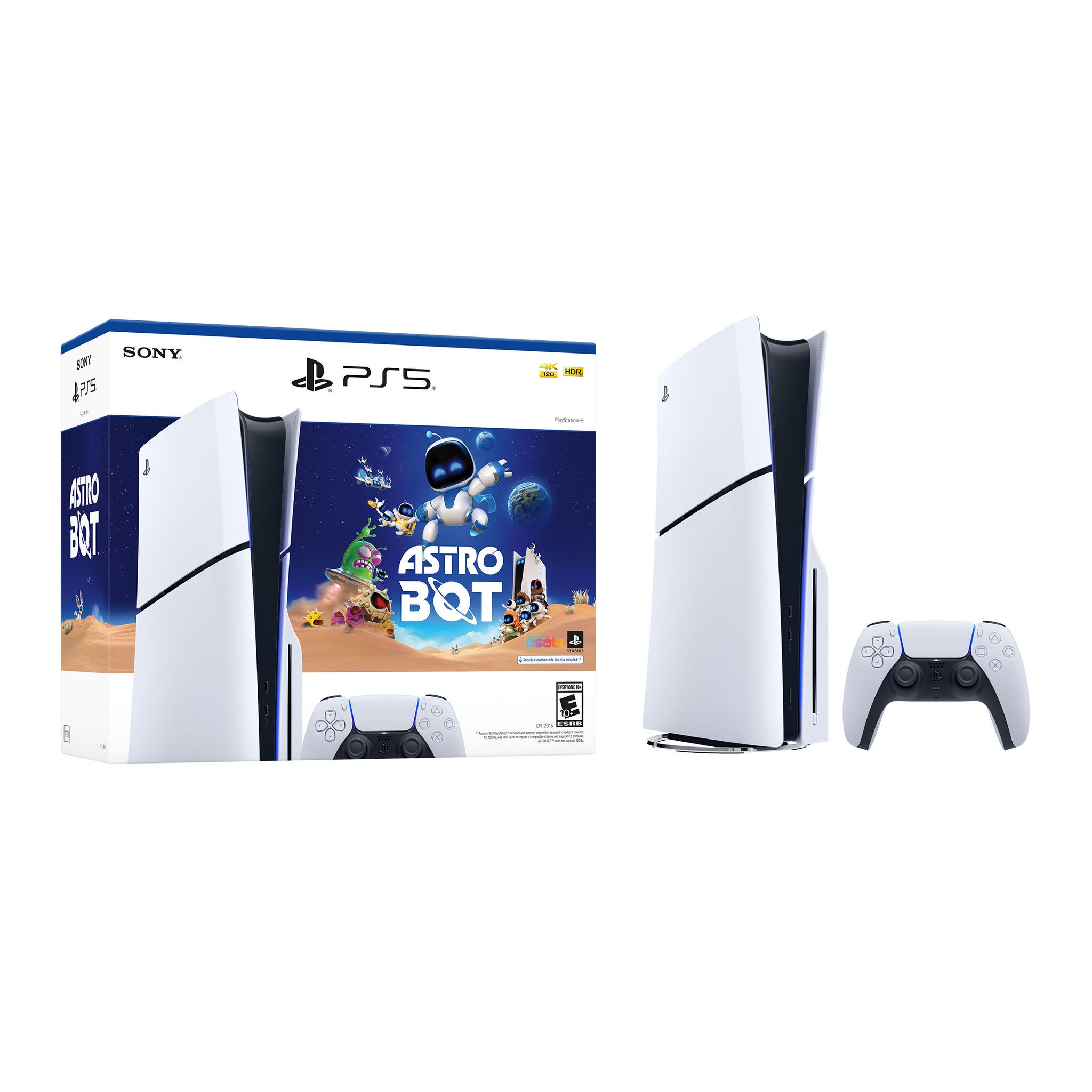 Sony Playstation 5 Slim Disc Astro Bot Console Bundle