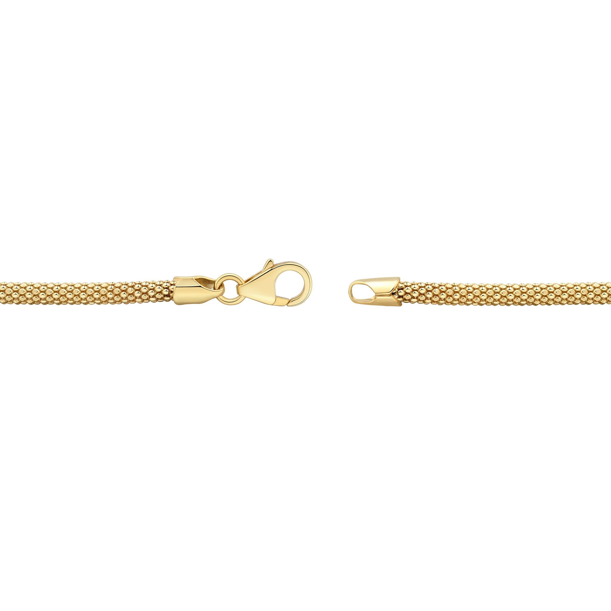 14kt Yellow Gold Popcorn Bracelet