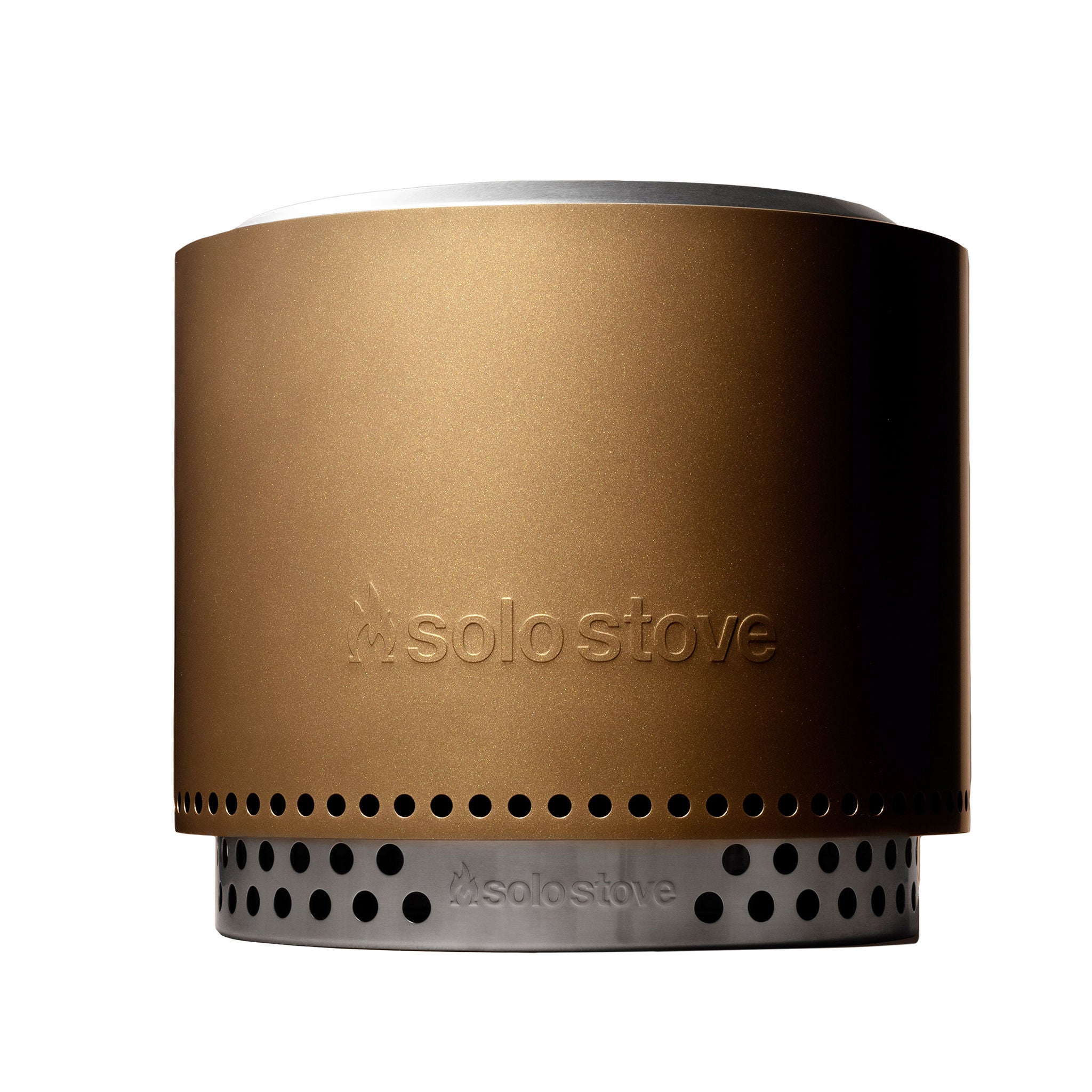 Solo Stove Bonfire 2.0 Metalic Bronze Wood Burning Fire Pit + Stand