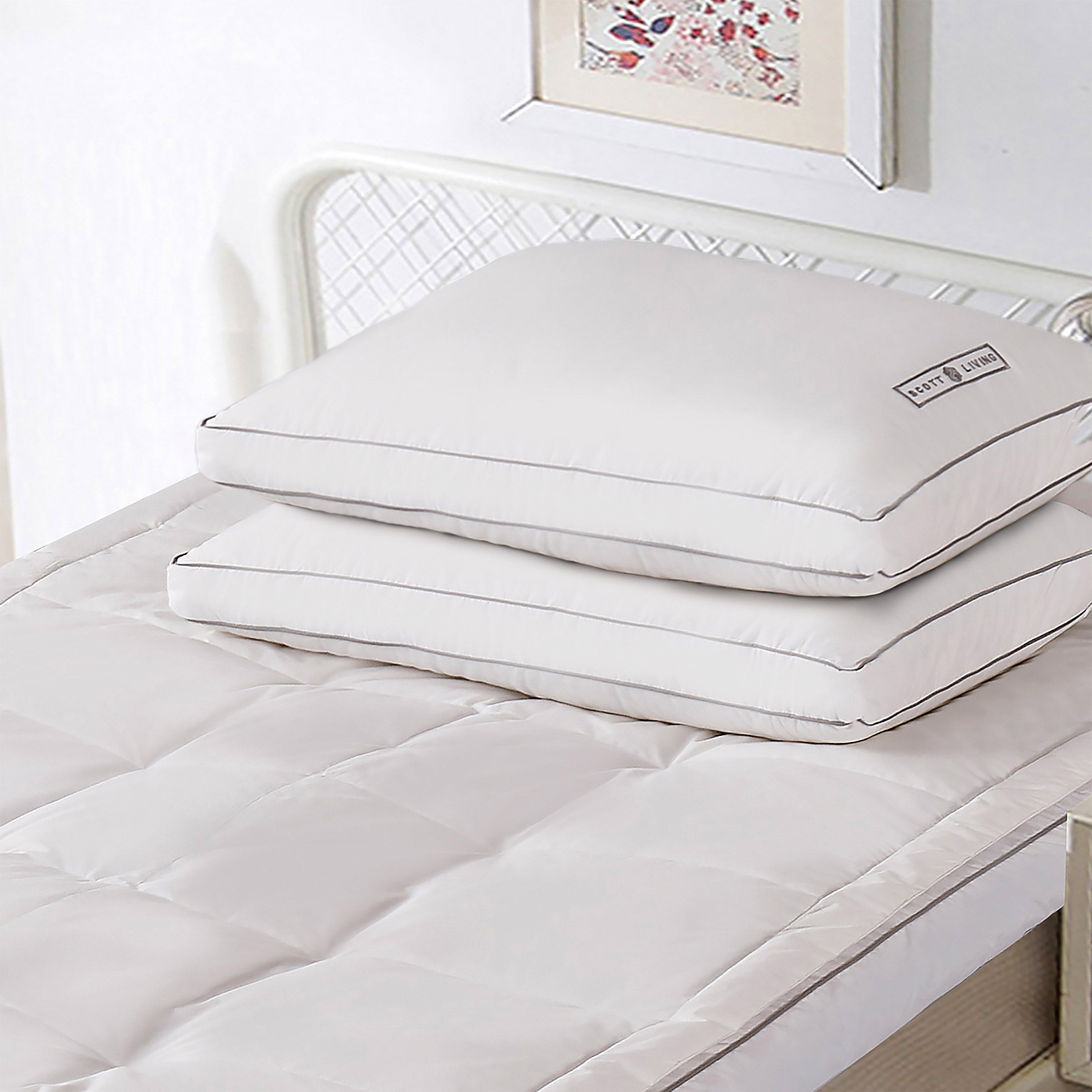 Scott Living Down Alternative Pillow, 2-pack