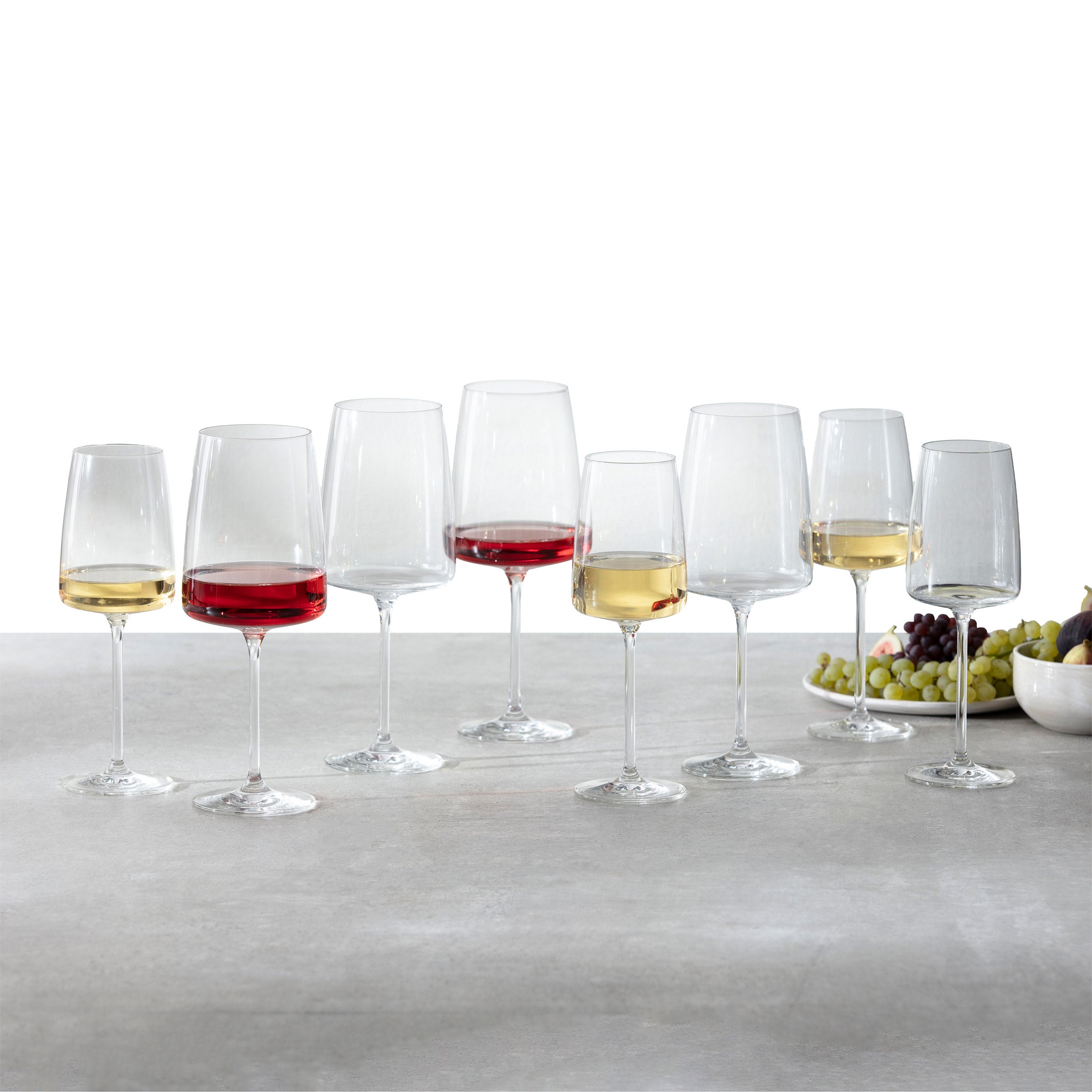 Zwiesel Sensa Red and White Wine Glasses, 8-pack
