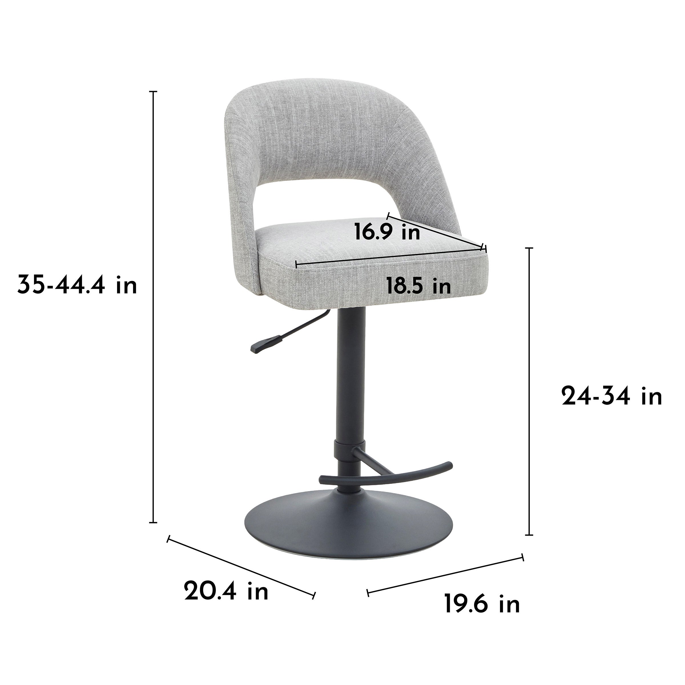 Altos Gas-lift Adjustable Stool