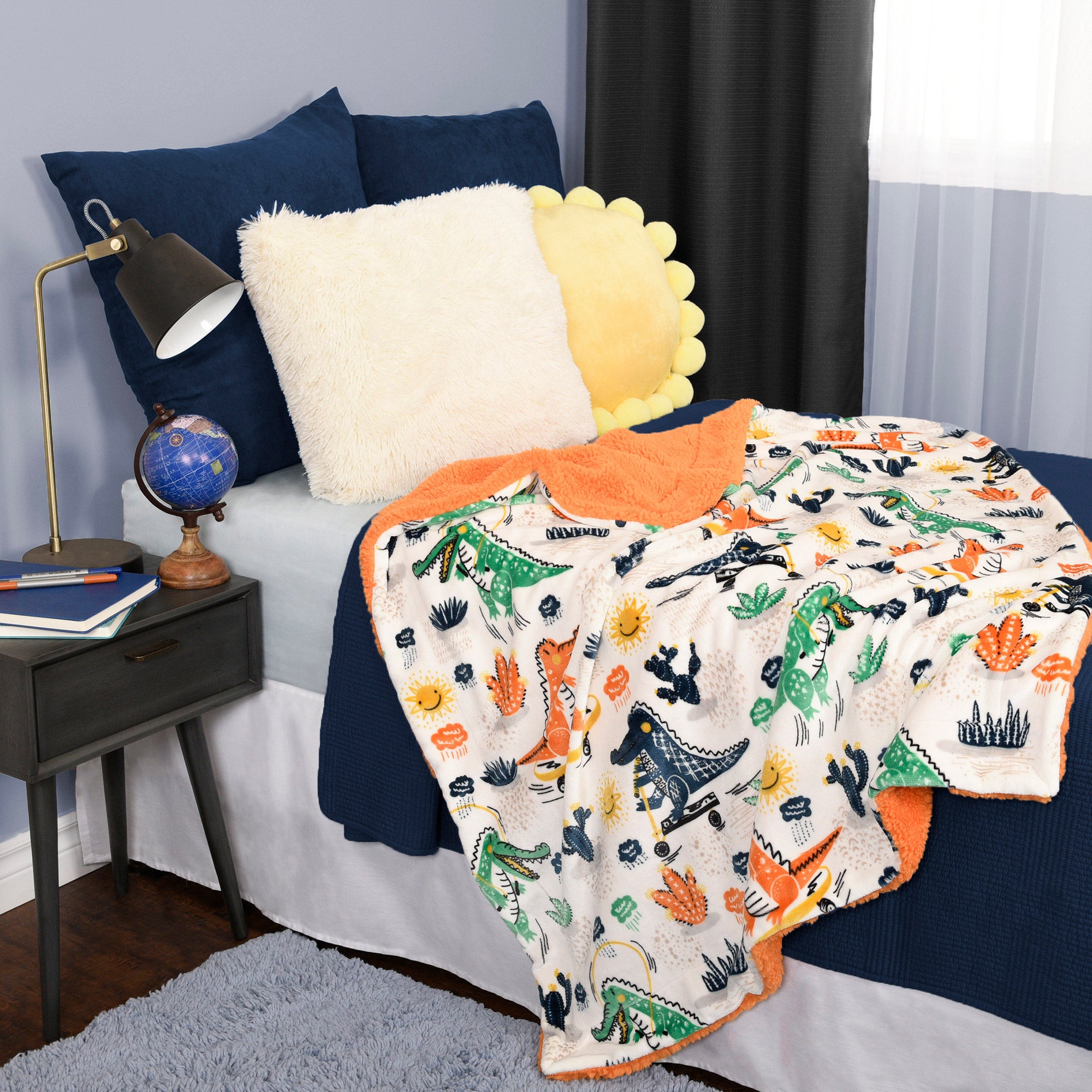 Life Comfort Kid's Ultimate Sherpa Fleece Blanket