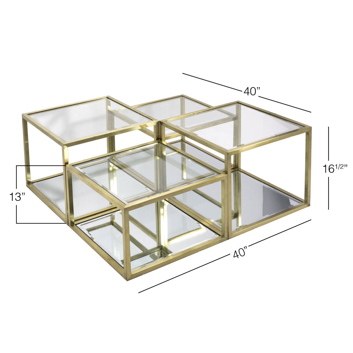 Tennessee Multi Level Coffee Table