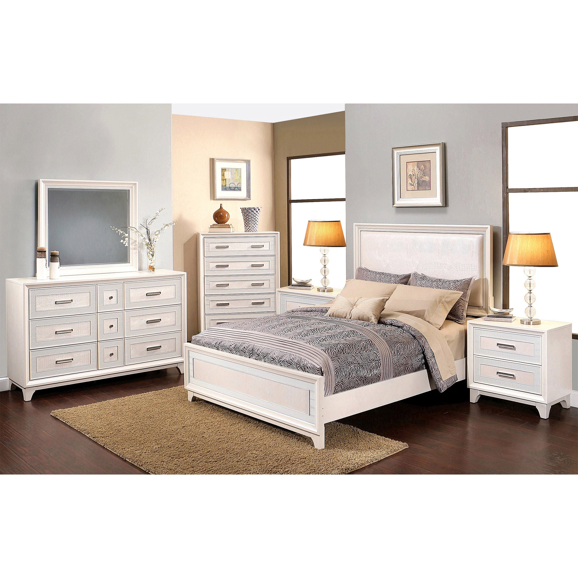 Florence 6-piece Cal King Bedroom Set