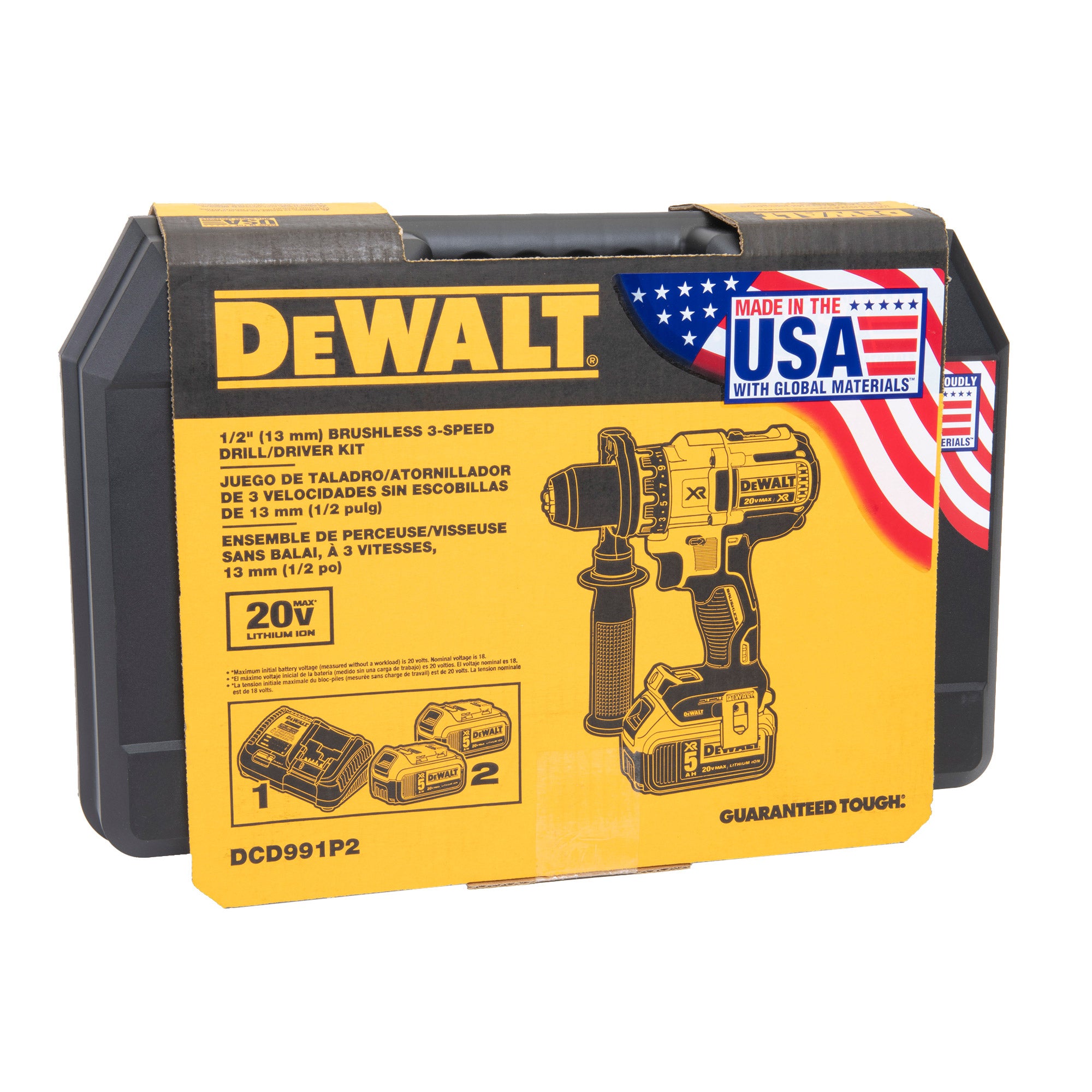 DEWALT 20V Max Brushless XR Hammerdrill / Impact Combo