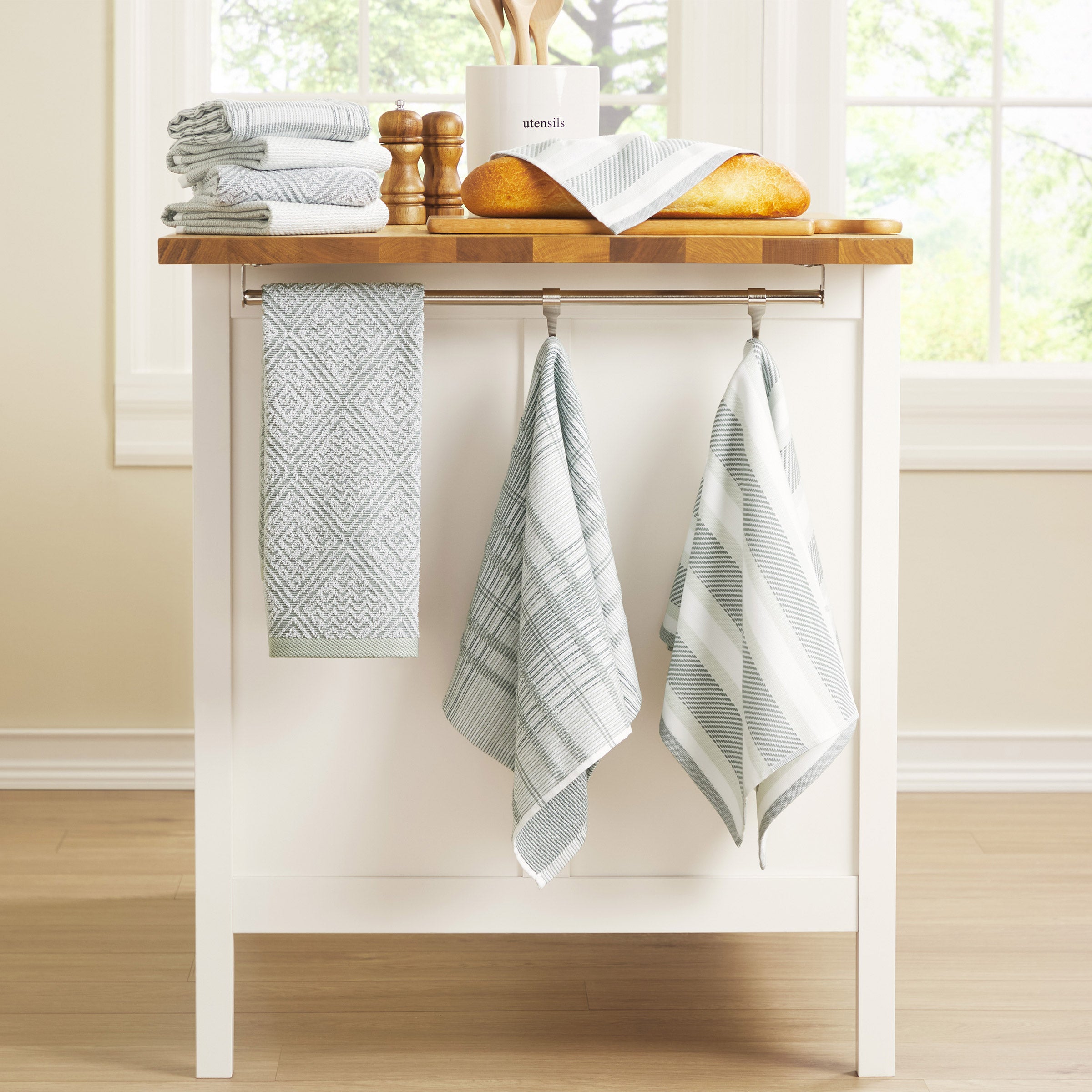 Organic Kitchen Towels, 8-pack