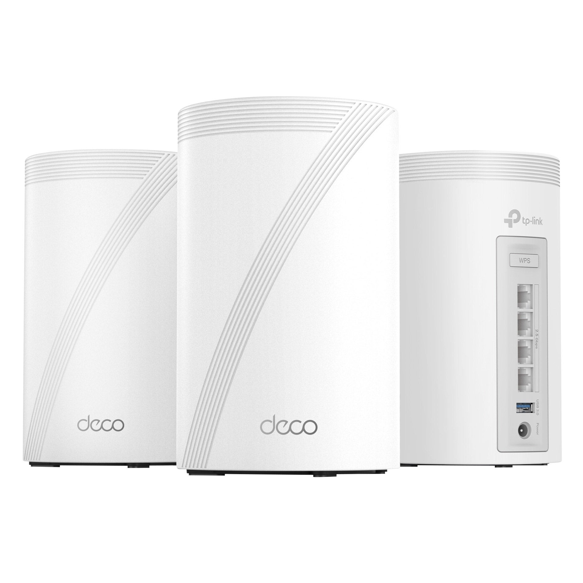 TP-Link – Deco 7 Pro BE11000 Tri-Band Wi-Fi 7 Whole Home Mesh System, 3-Pack