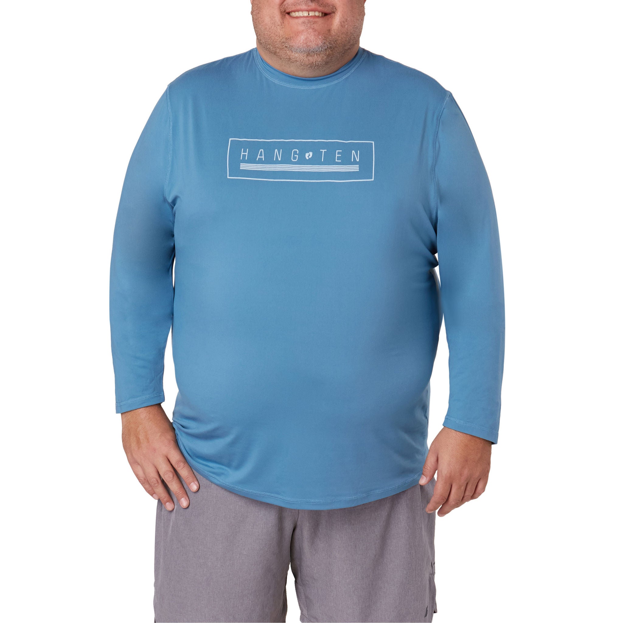 Hang Ten Men's Long Sleeve Sun Tee