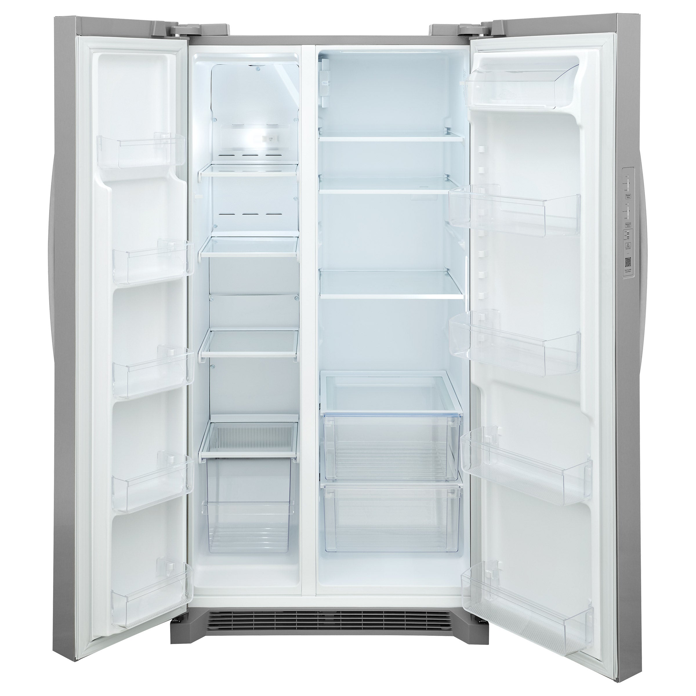 Frigidaire 26.4 cu. ft. Standard-Depth Garage Ready Side-by-Side Refrigerator