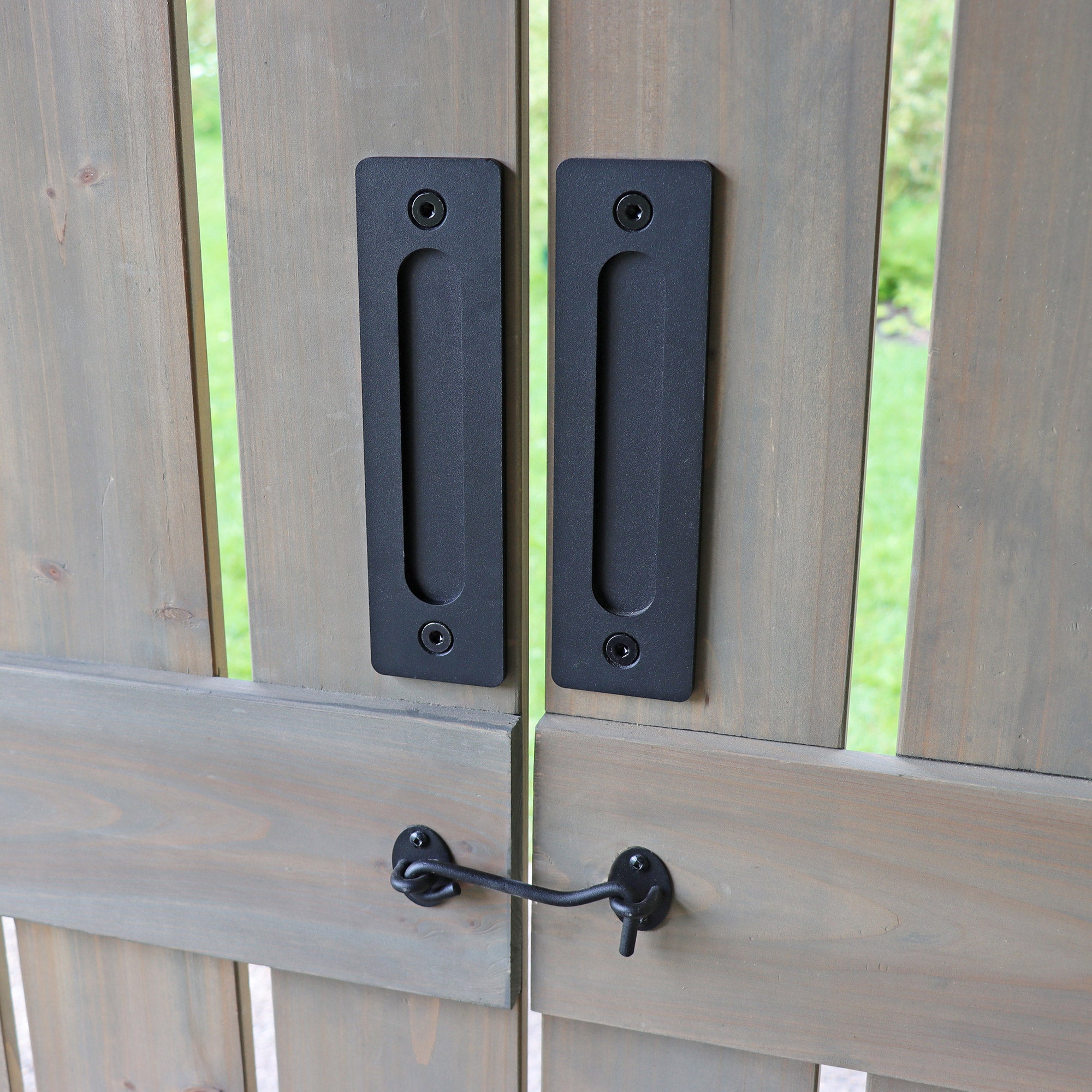 Yardistry 16X14 Timber Frame Barn Door