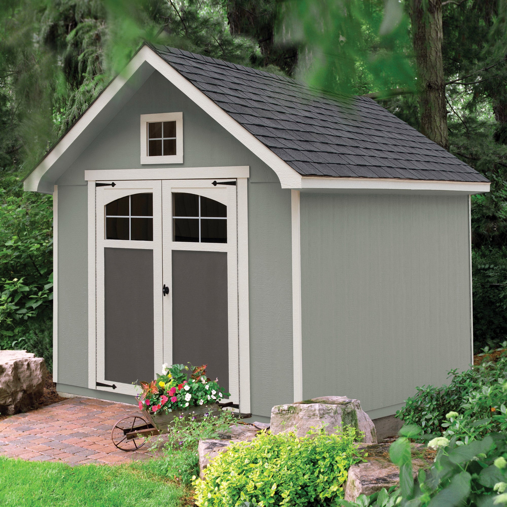 Ridgepointe Wood Storage Shed – Do It Yourself Assembly