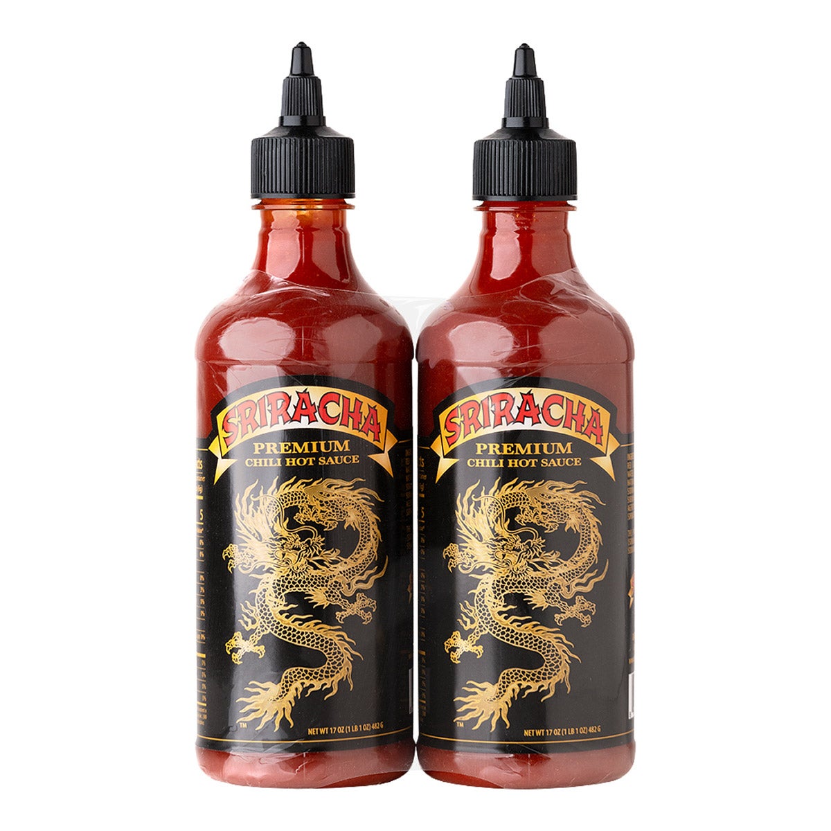 Underwood Ranches Sriracha Premium Chili Hot Sauce, 17 oz, 2-count