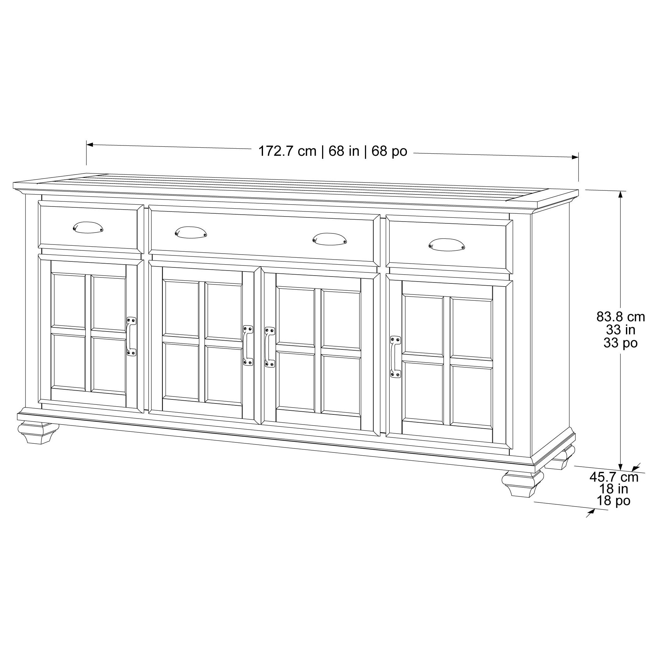 Wesley 68" Accent Console