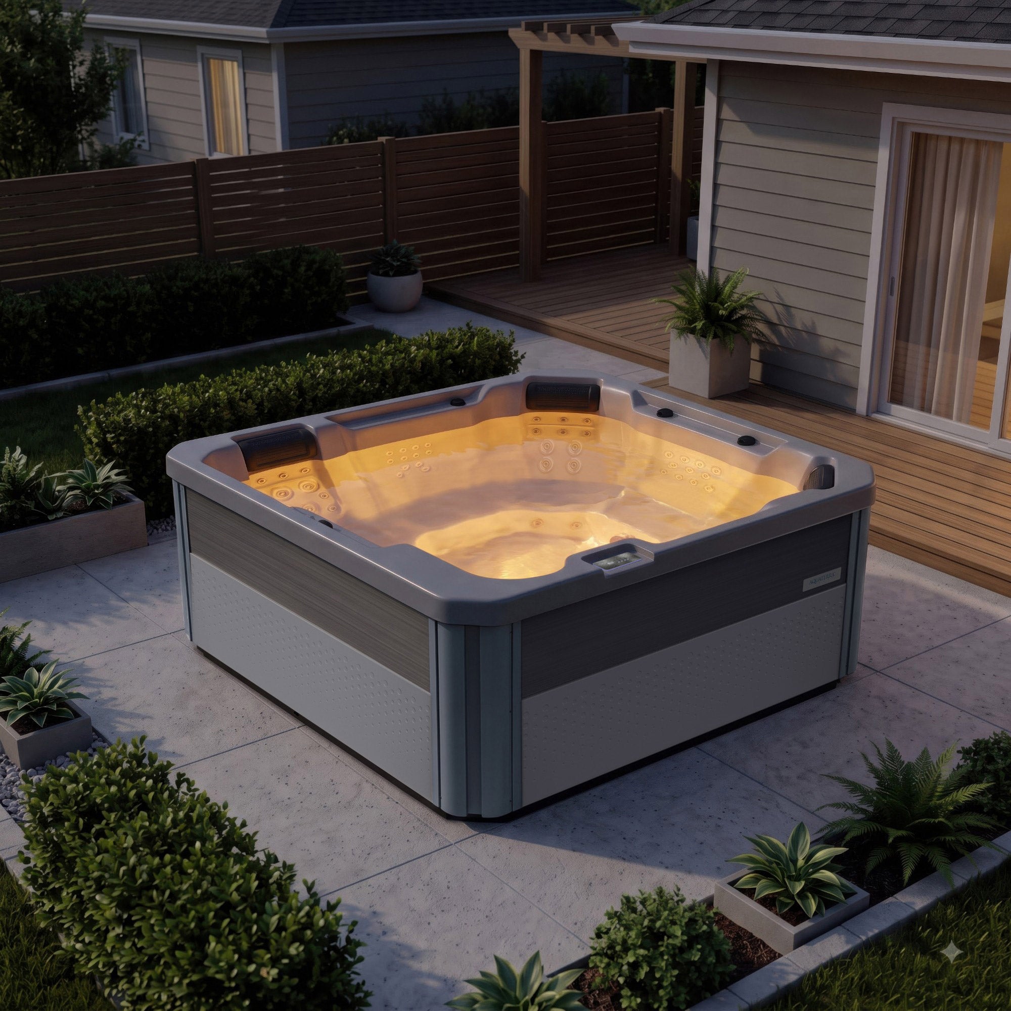 Aquaterra Spas Viceroy 72-jet, 6 or 7-person Acrylic Spa