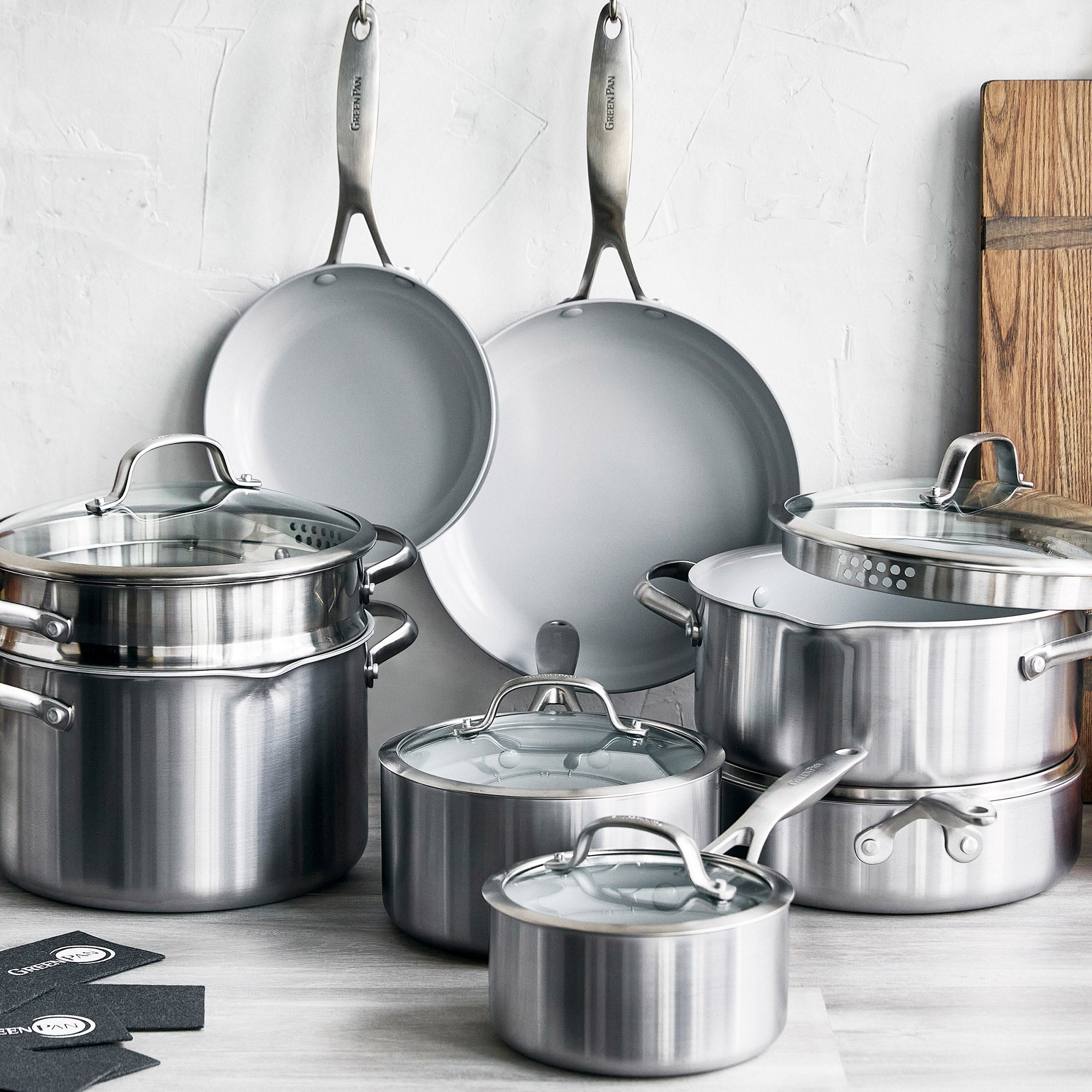 GreenPan Venice Pro 13-Piece Ceramic Non-Stick Cookware Set