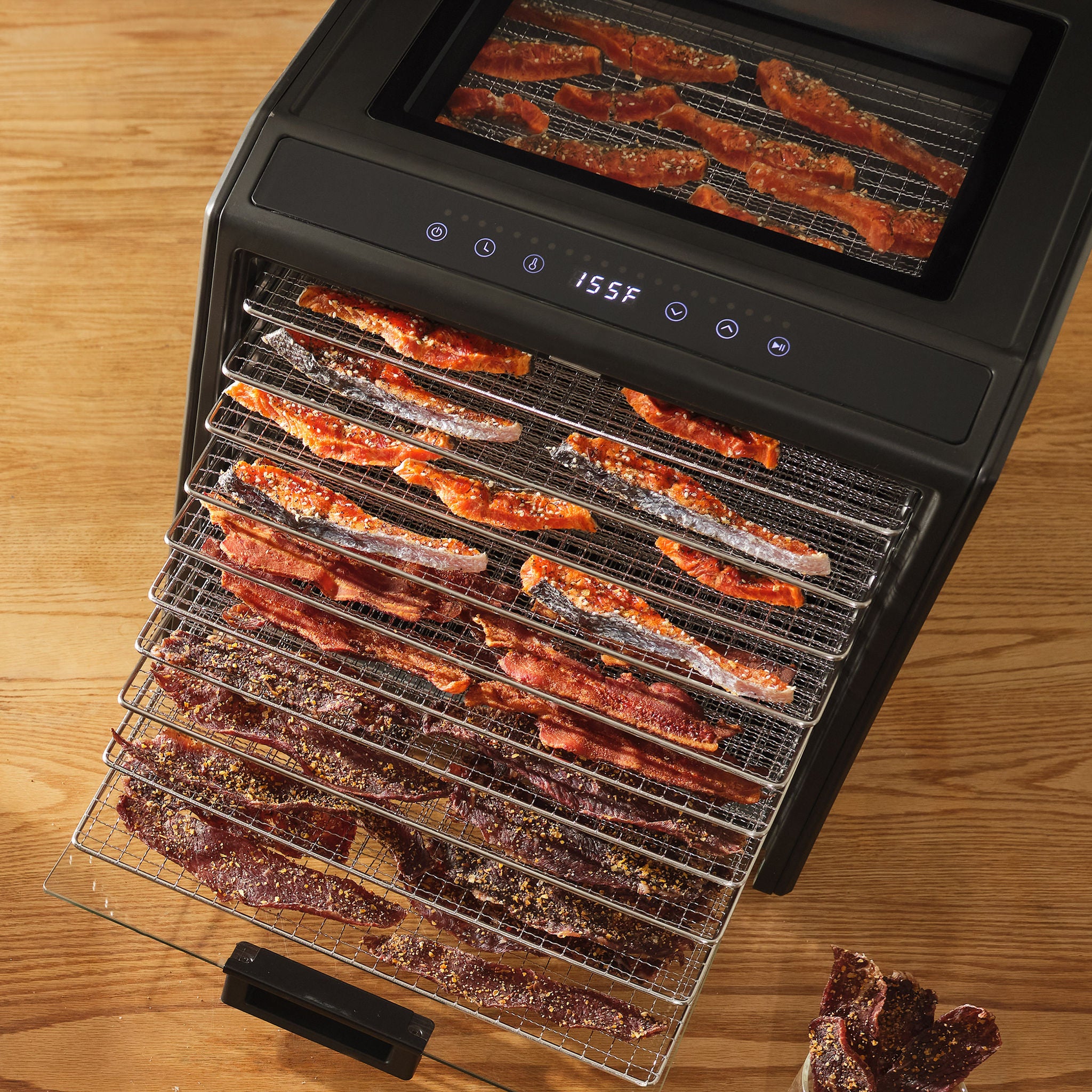 Excalibur 10 Tray Performance Digital Dehydrator Drying Sheet Bundle, Stainless Steel