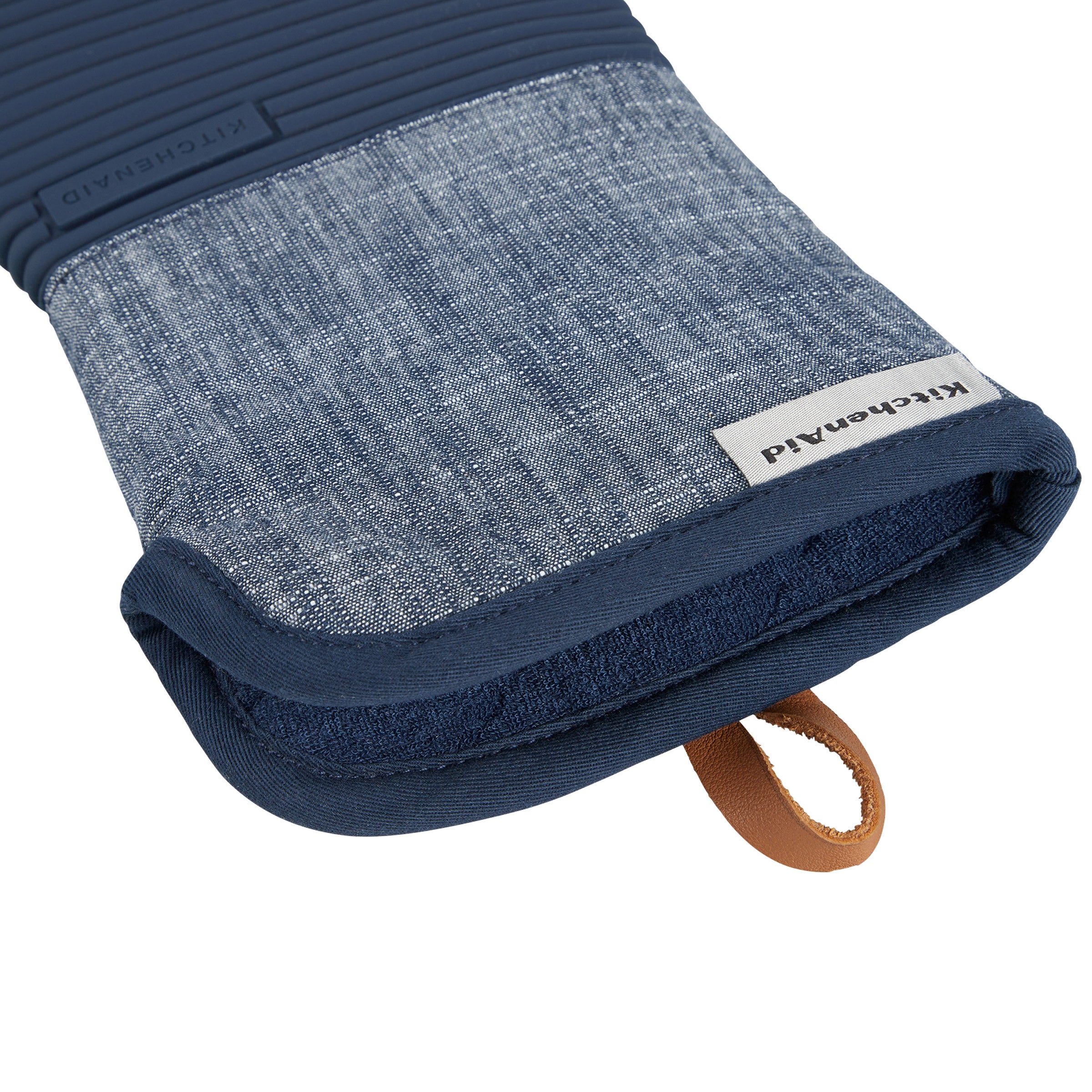 KitchenAid Chambray 4-piece Mitt Set