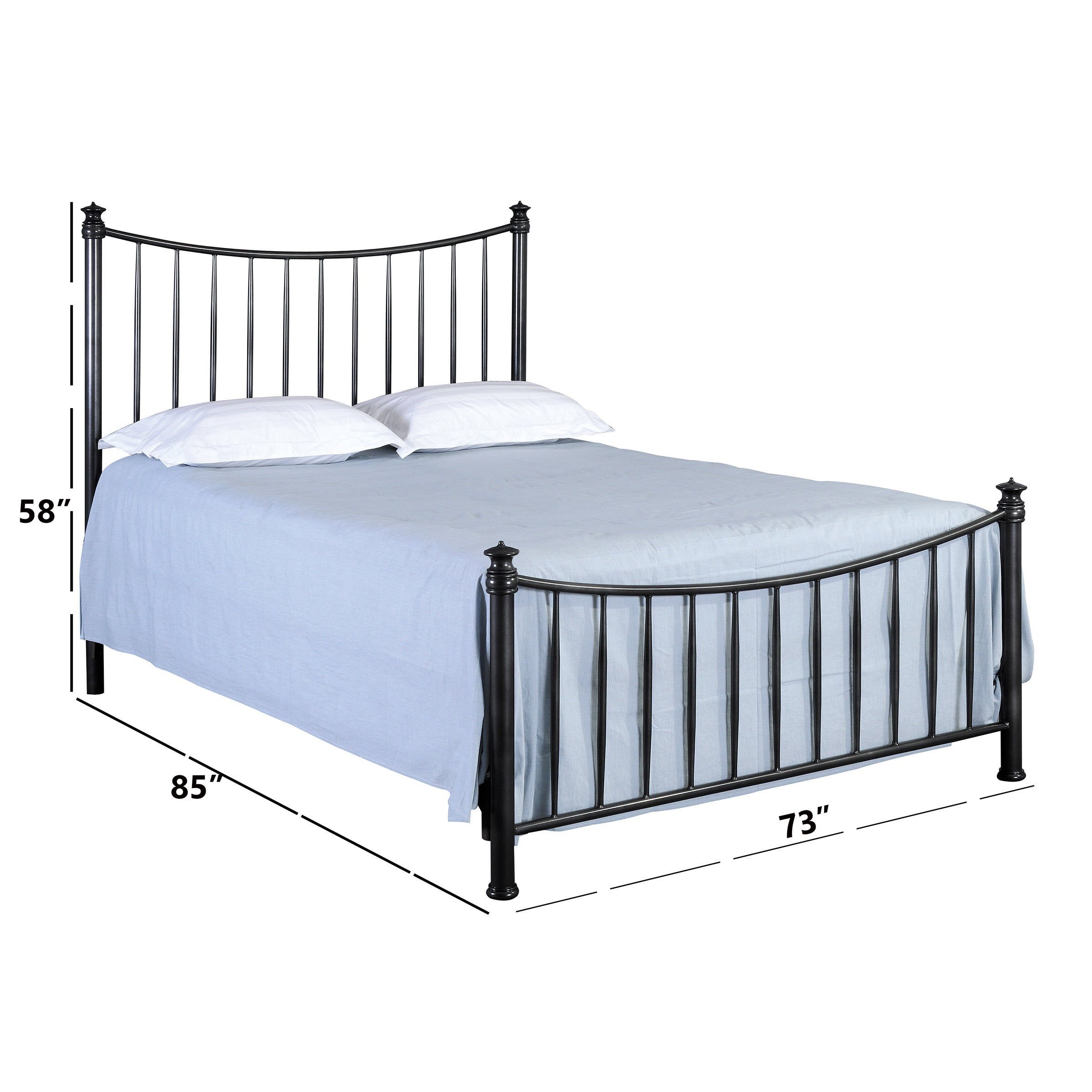 Jeffrey Metal Bed