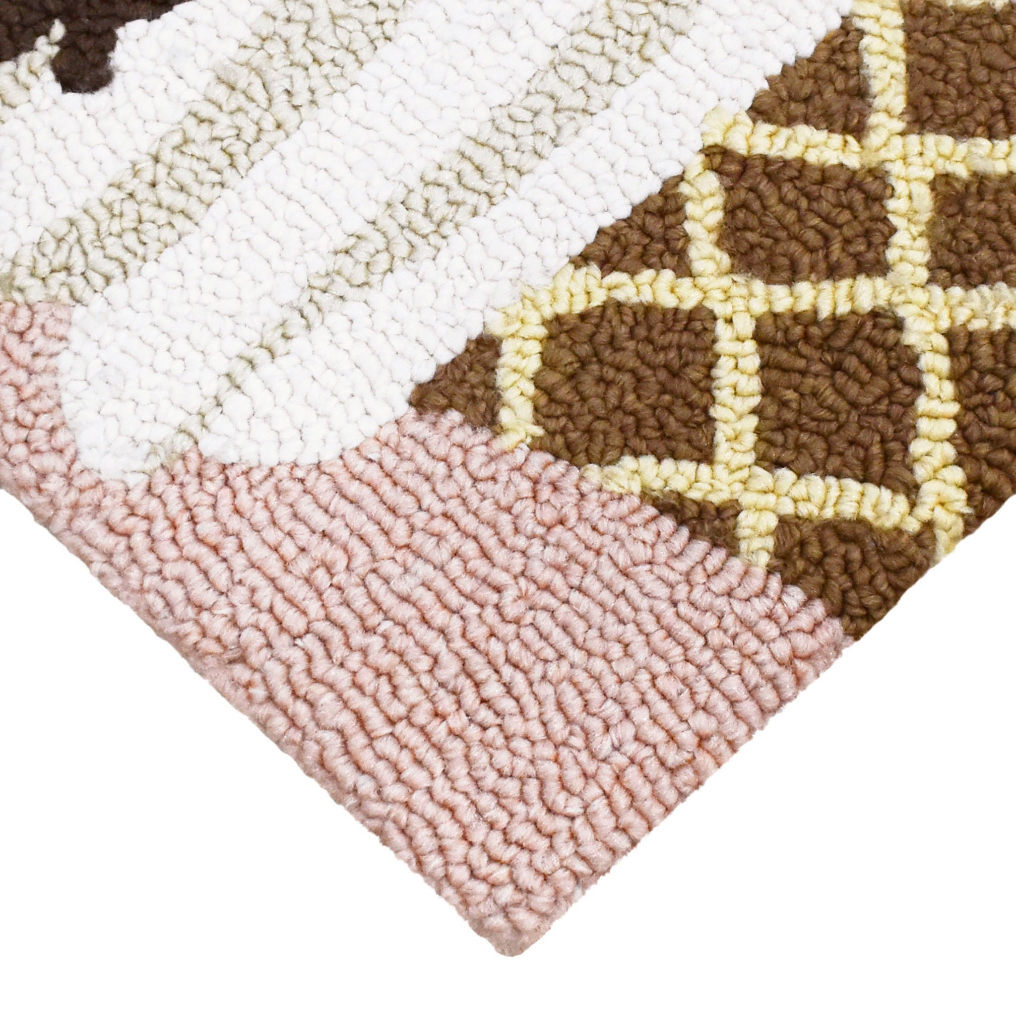 Devgiri Shape Hooked Accent Rug