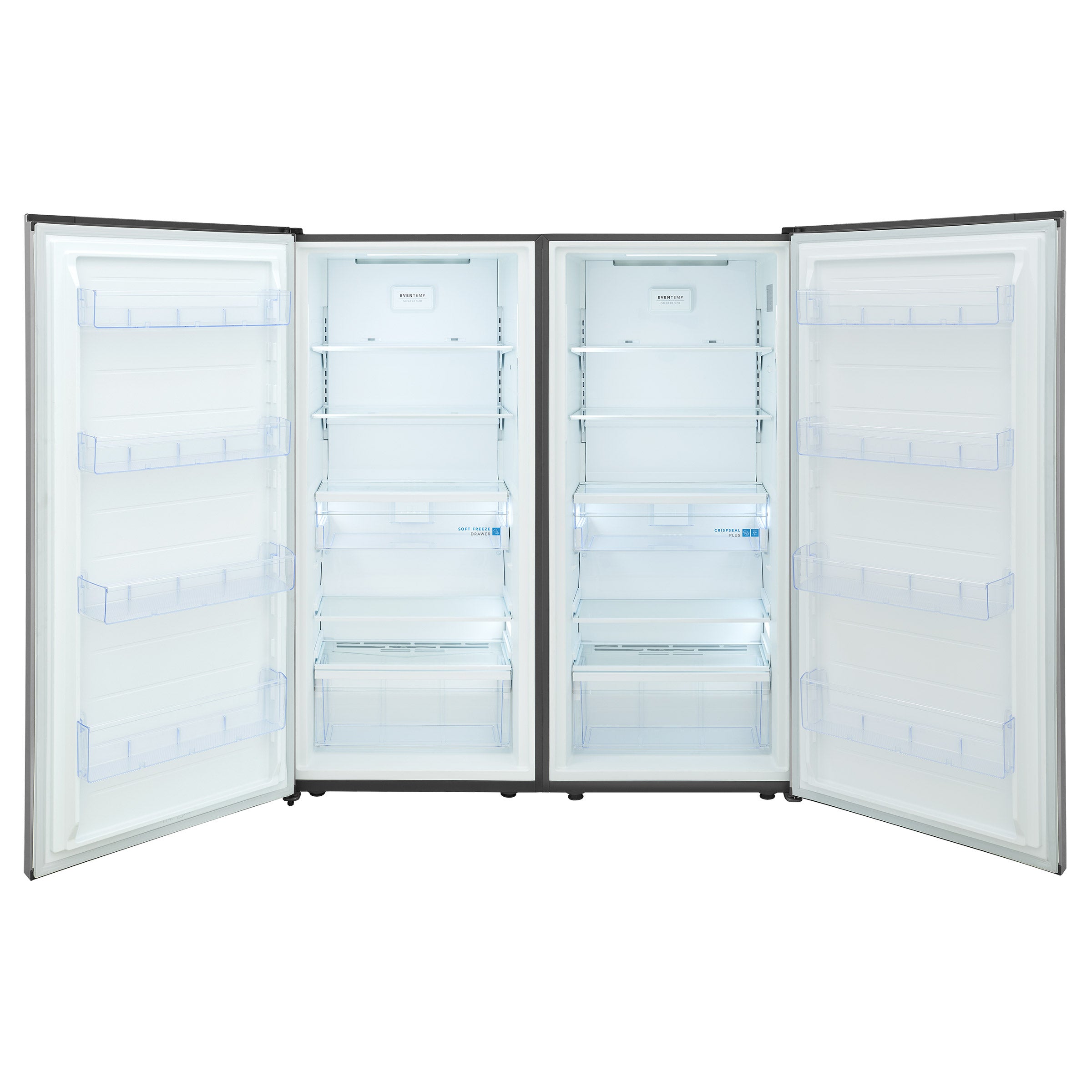 Frigidaire Gallery 18.9 cu. ft. Smudge-proof Stainless Steel Built-in Look Refrigerator and Freezer