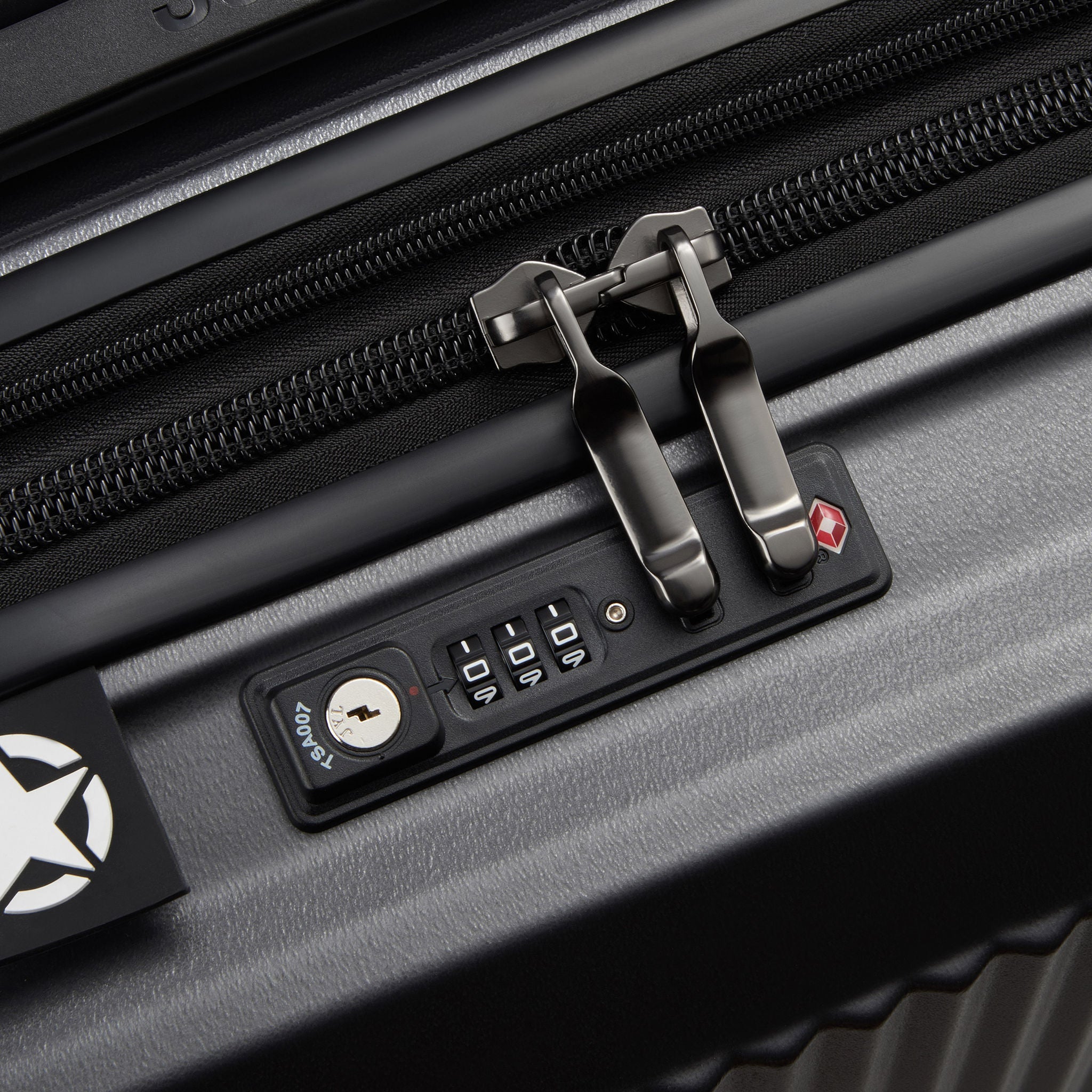 Jeep JH001A Path 2-piece Hardside Set Anthracite