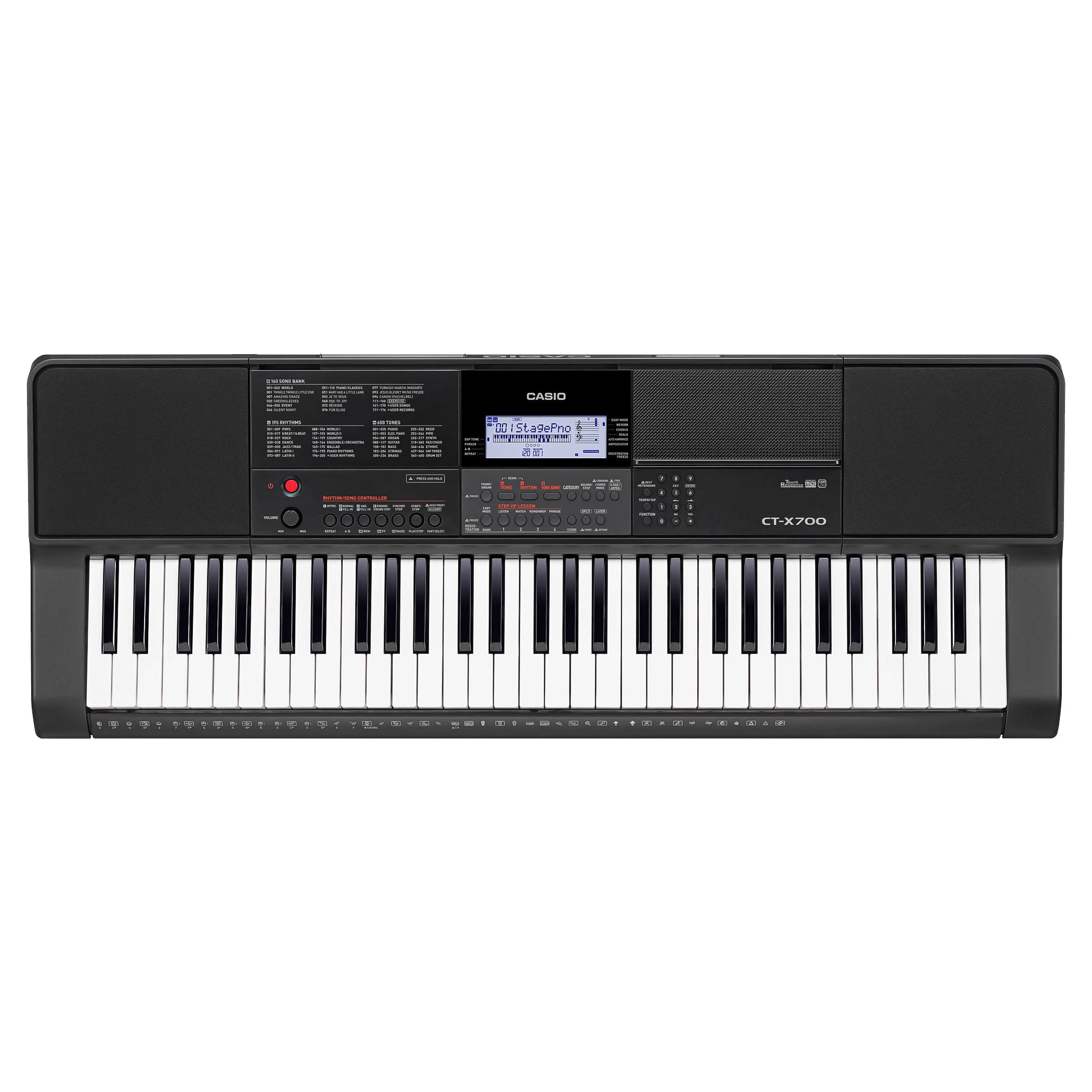 Casio CT-X700 Premium Portable Keyboard Bundle